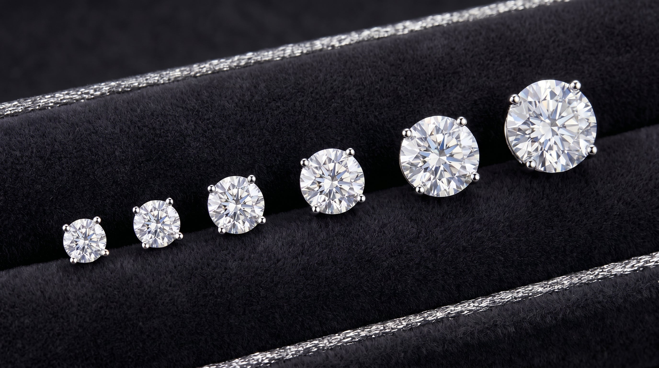 1 carat diamond earrings on sale - hero image