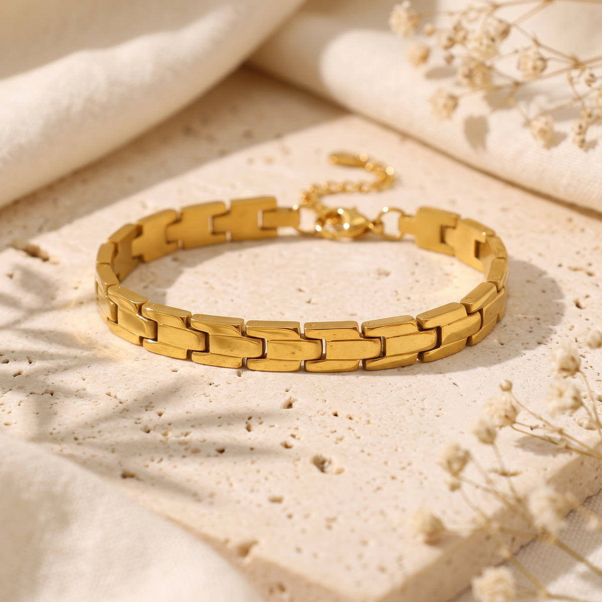 The Block Link Statement Bracelet