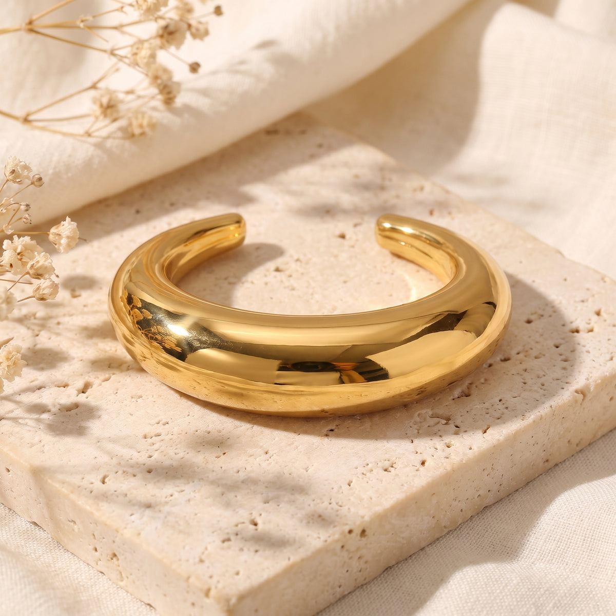 The Sculptural Cuff Bracelet