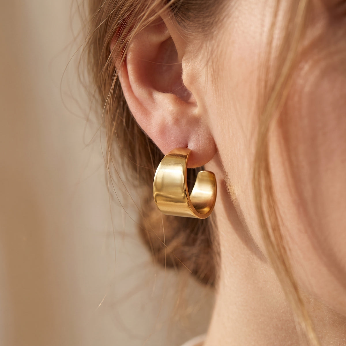 The Sculptural Curve Earrings