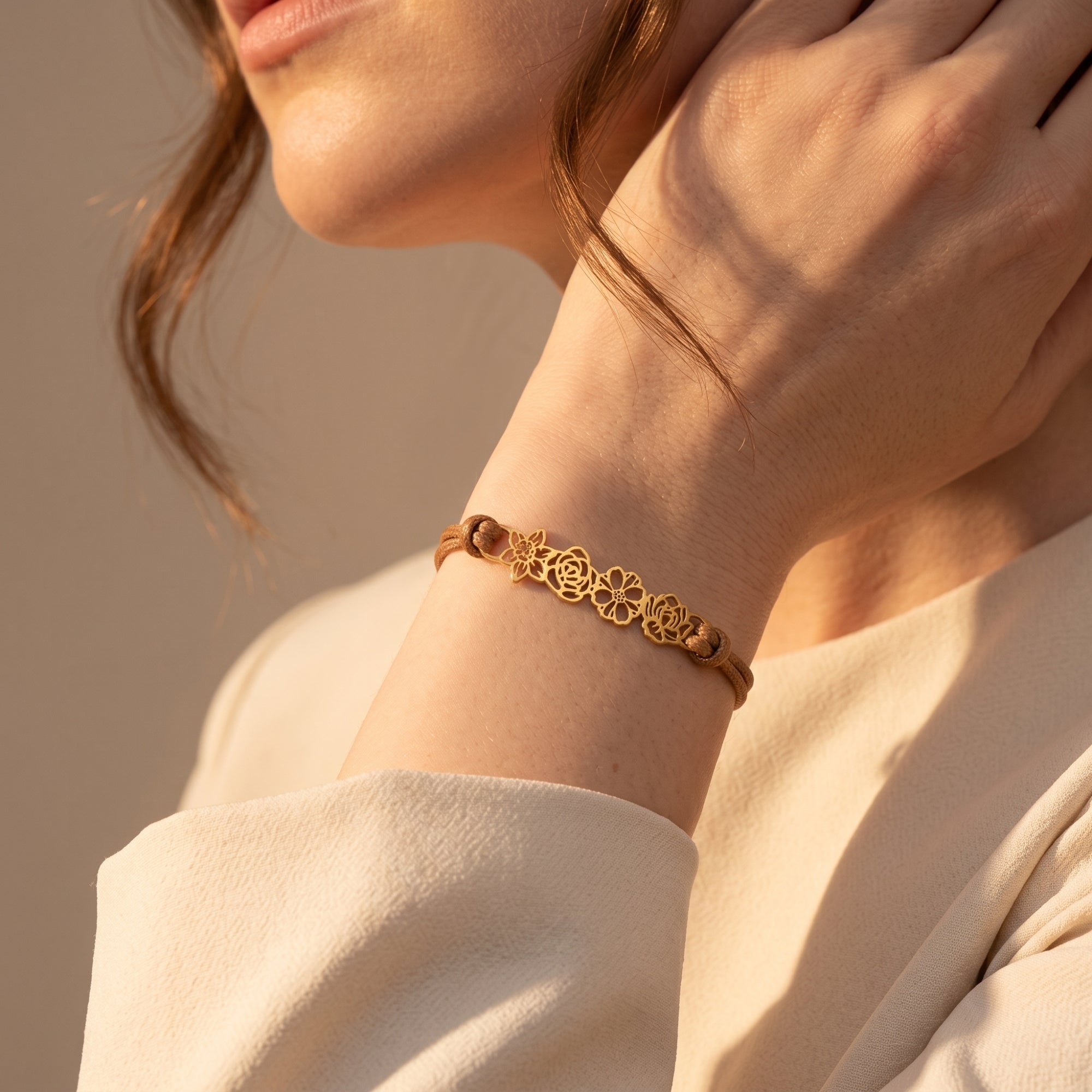 Das Blütenstrauß-Armband