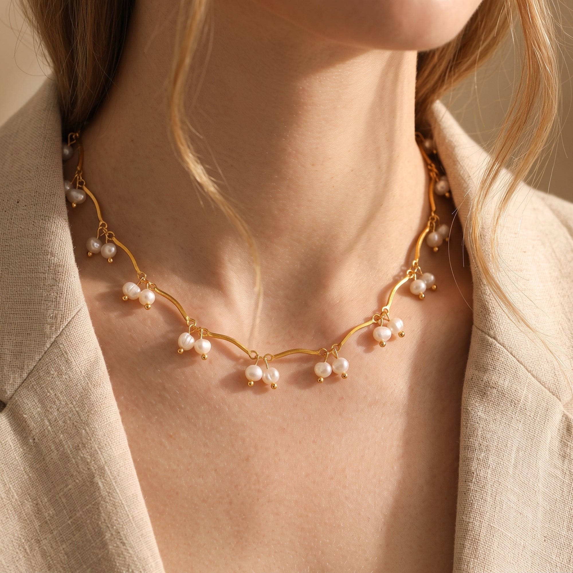 The Aurendra Pearl Necklace