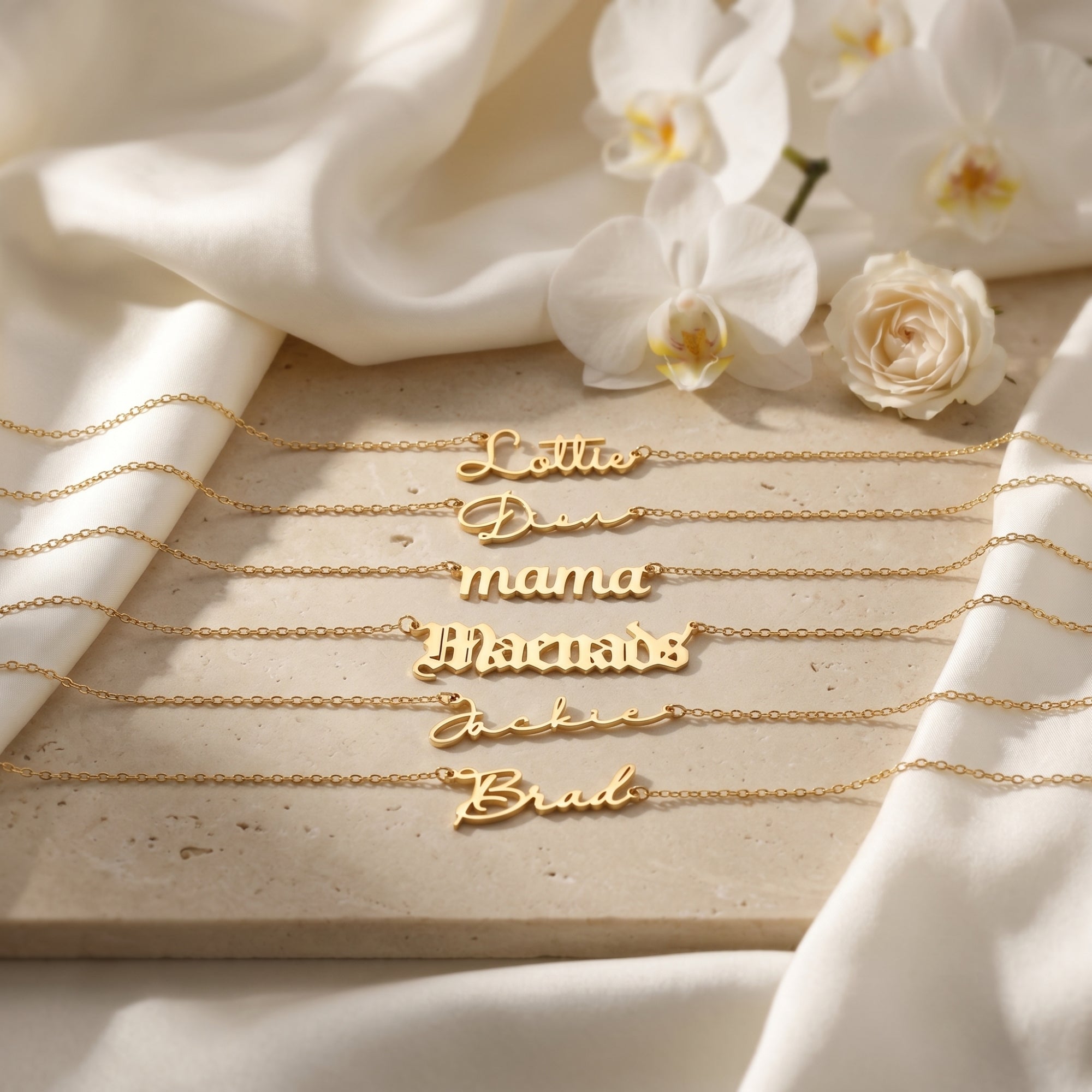 The Noémie Name Necklace