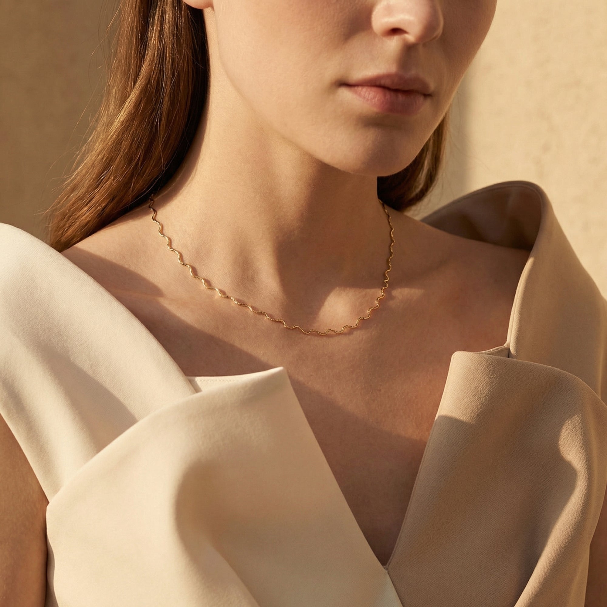 The Riviera Wave Necklace