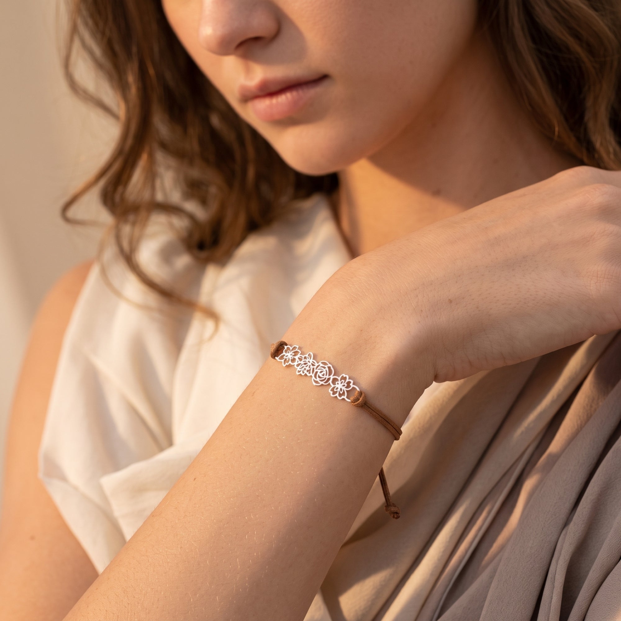 Das Blütenstrauß-Armband