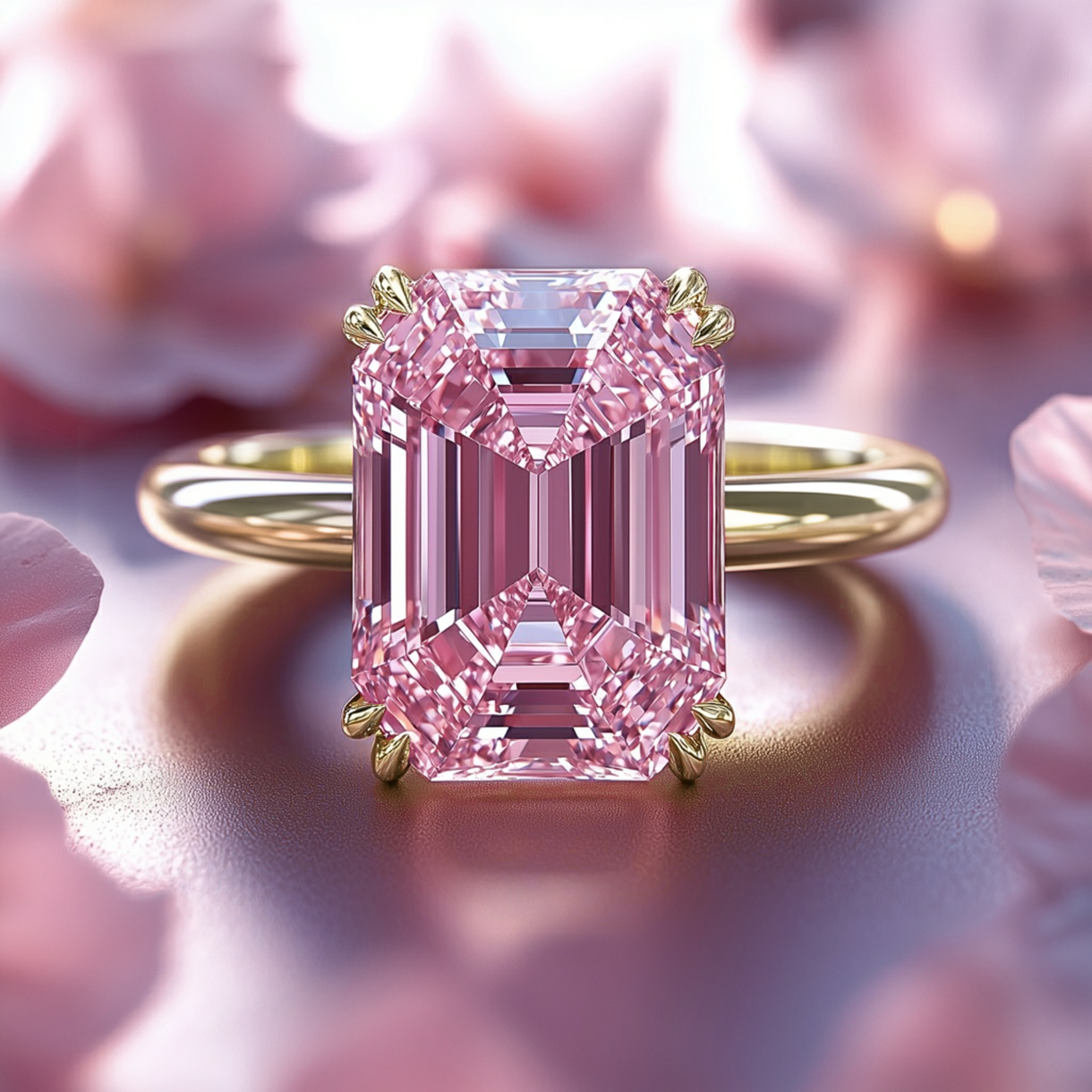 La Camilla - Bague Solitaire Moissanite