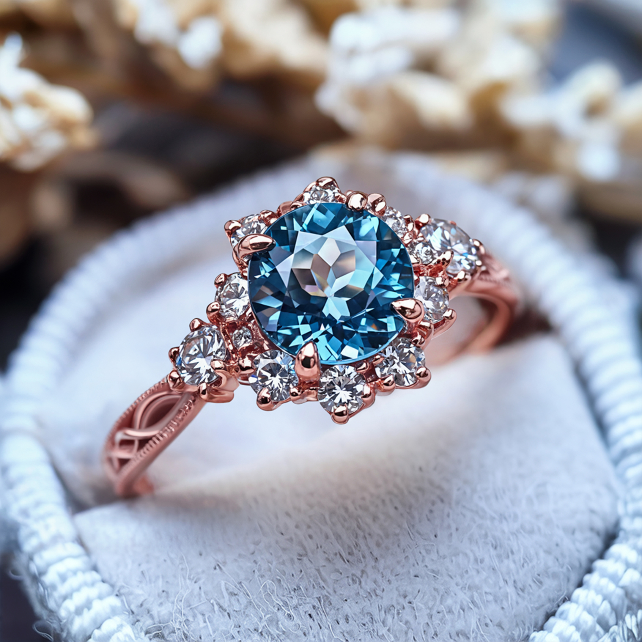 La Bague Bethany - Moissanite Vintage