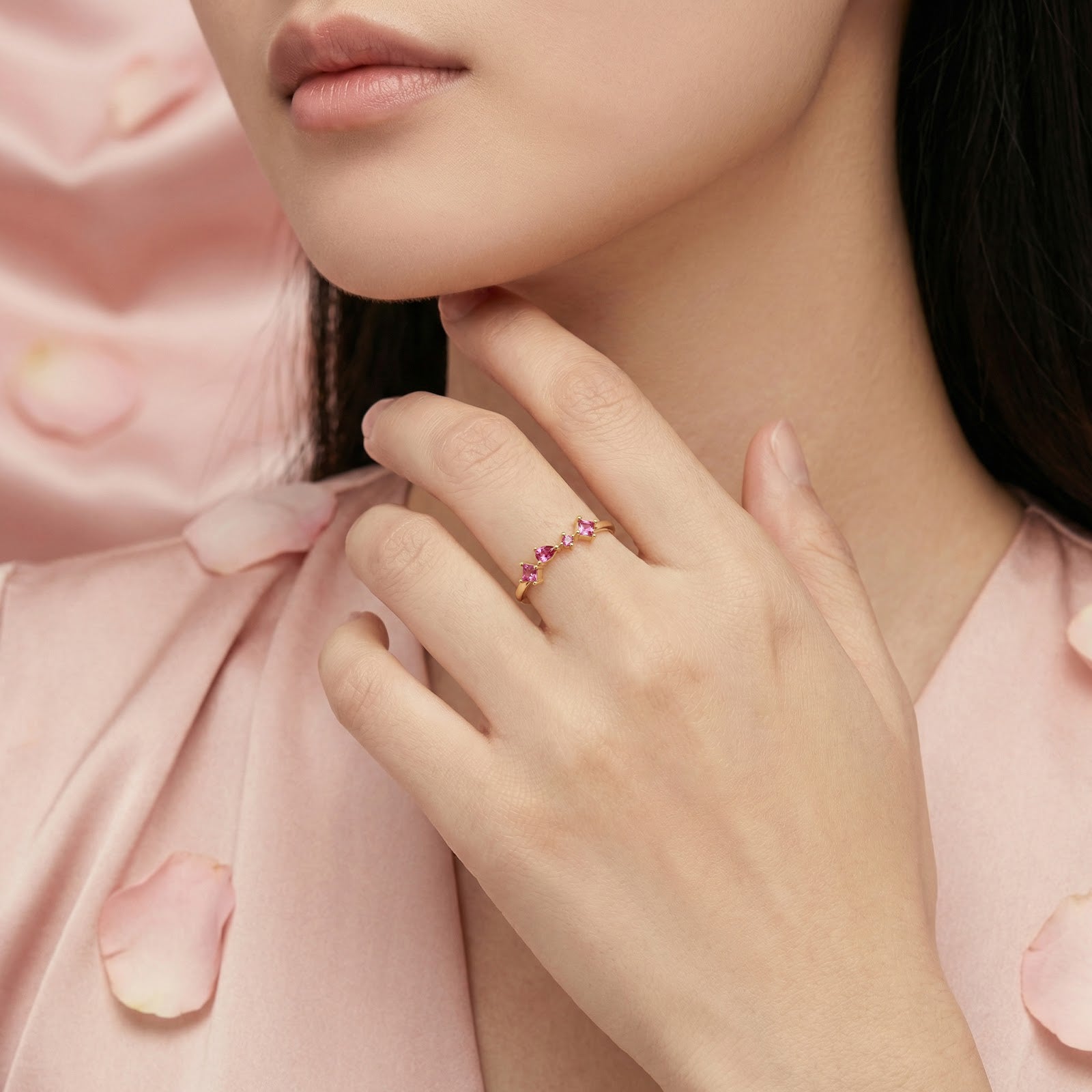 The Roselind Ring - 18K Gold Vermeil