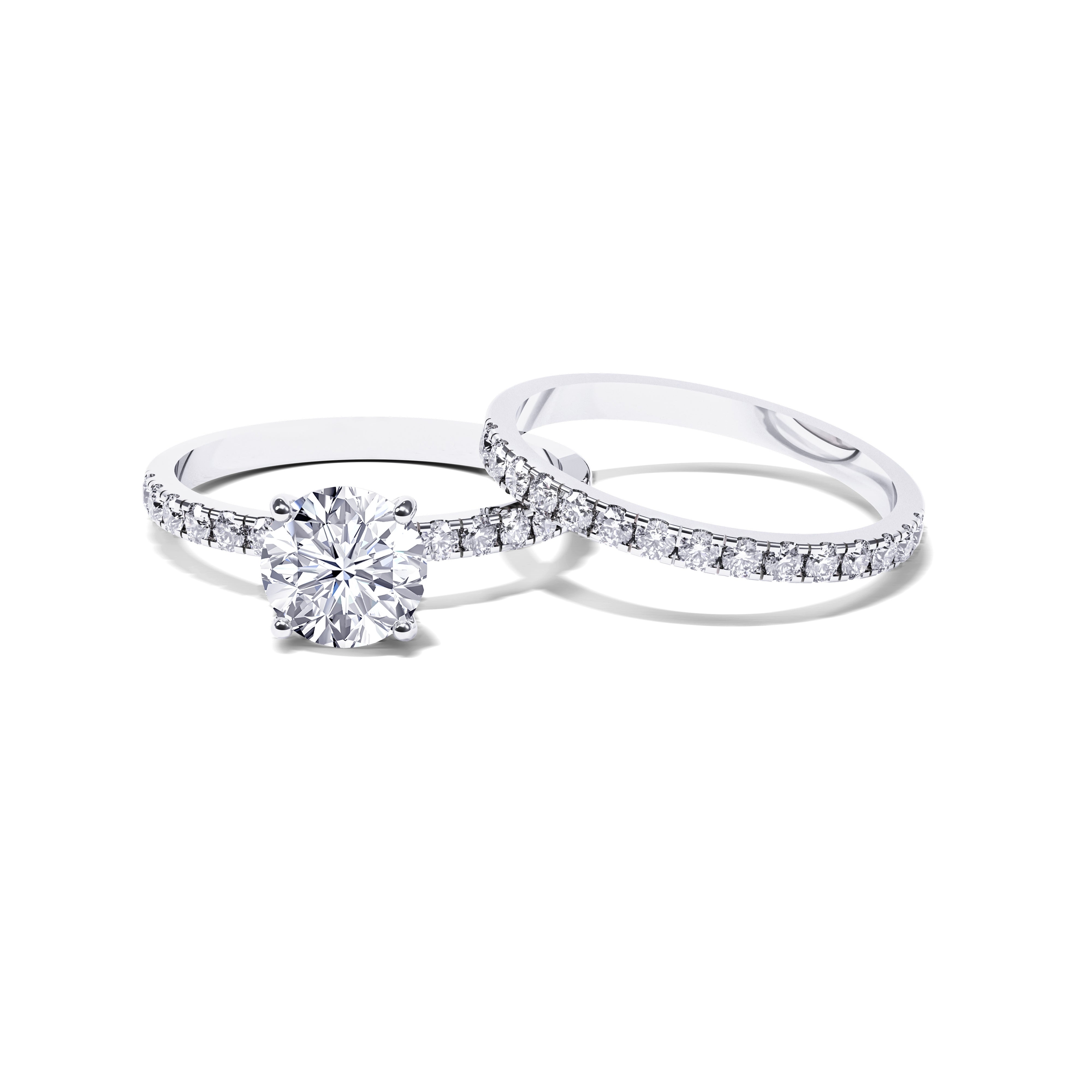 The Angel - Rose - Moissanite