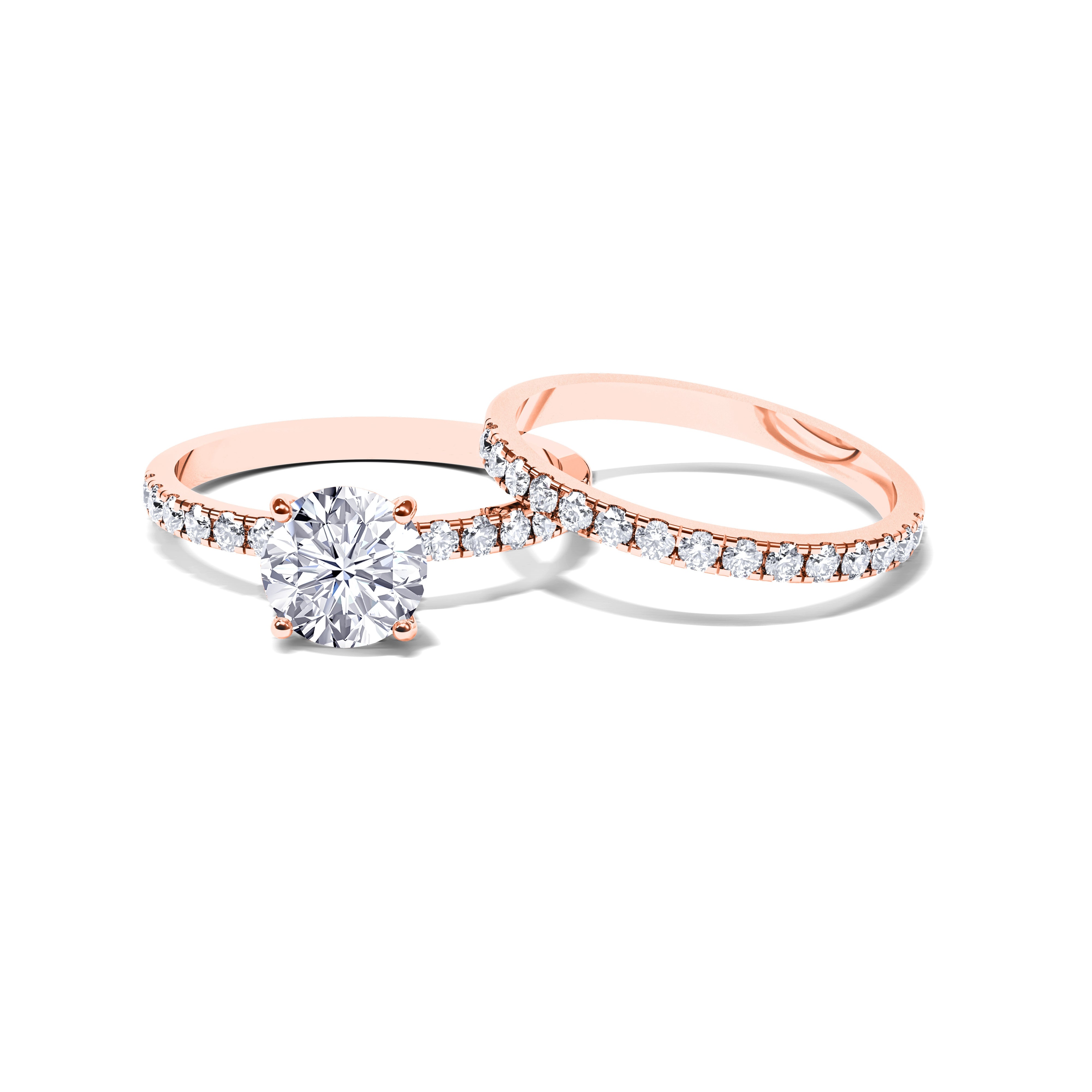 The Angel - Rose - Moissanite