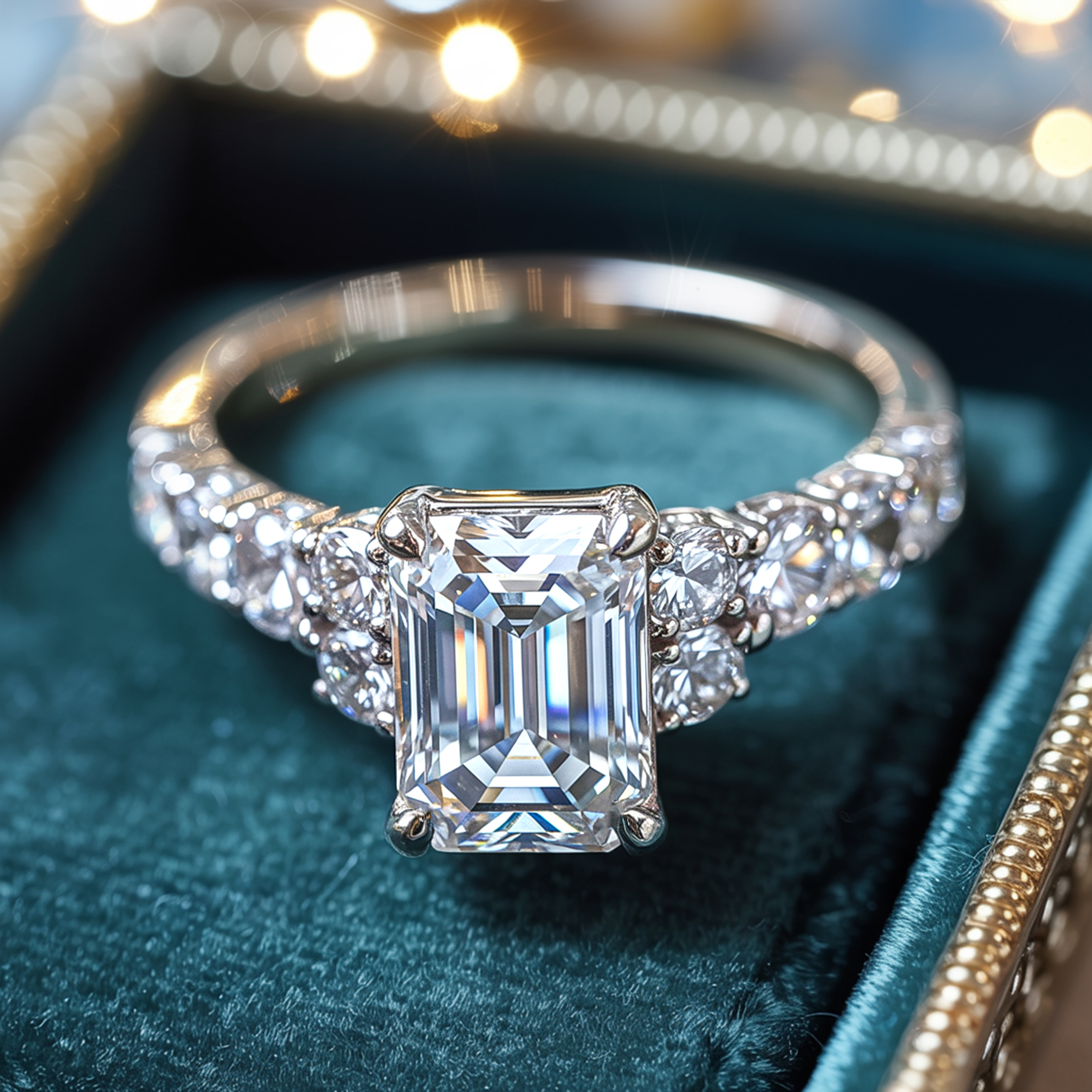 La bague de fiançailles abordable Adelina Rae