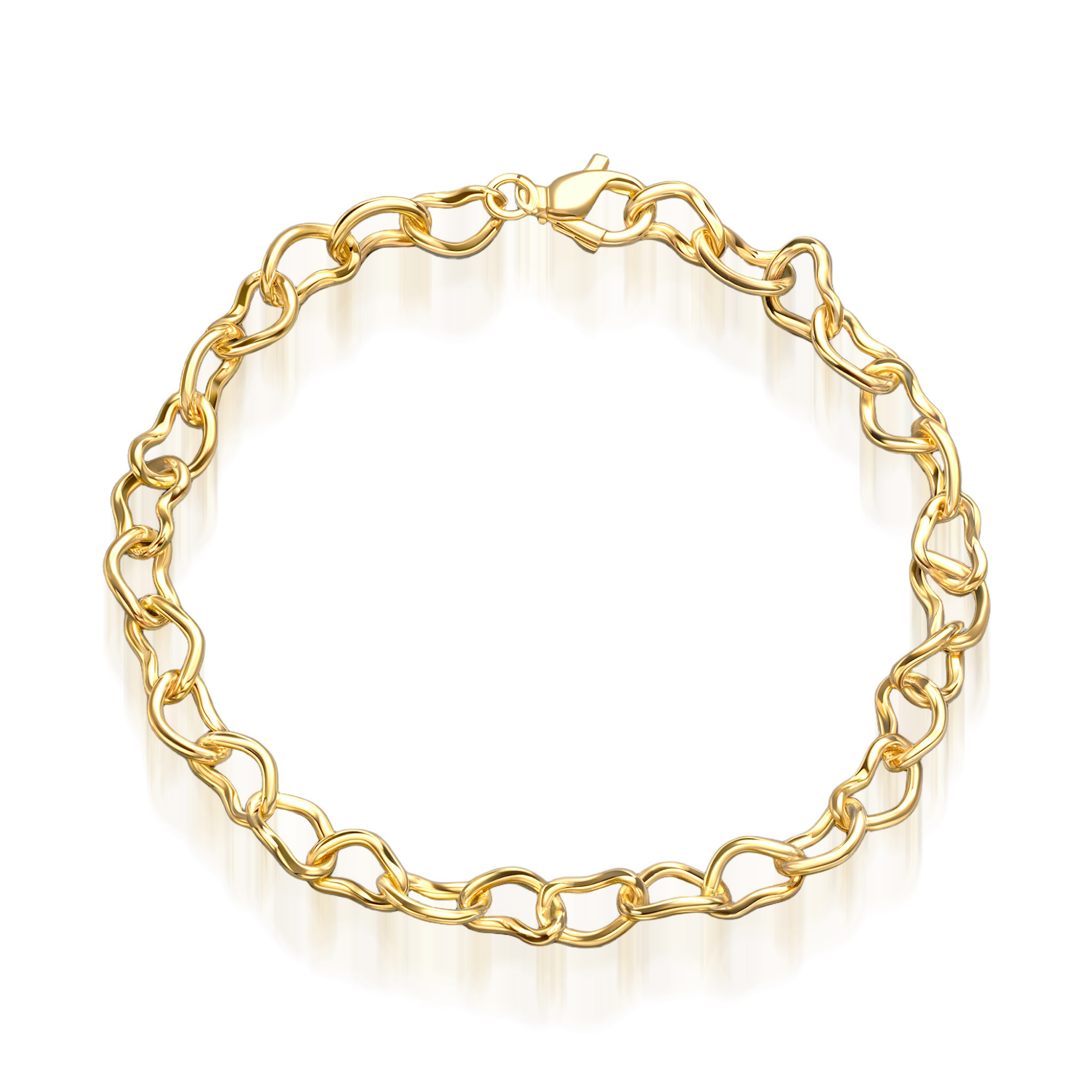 Bracelet Cœurs Entrelacés