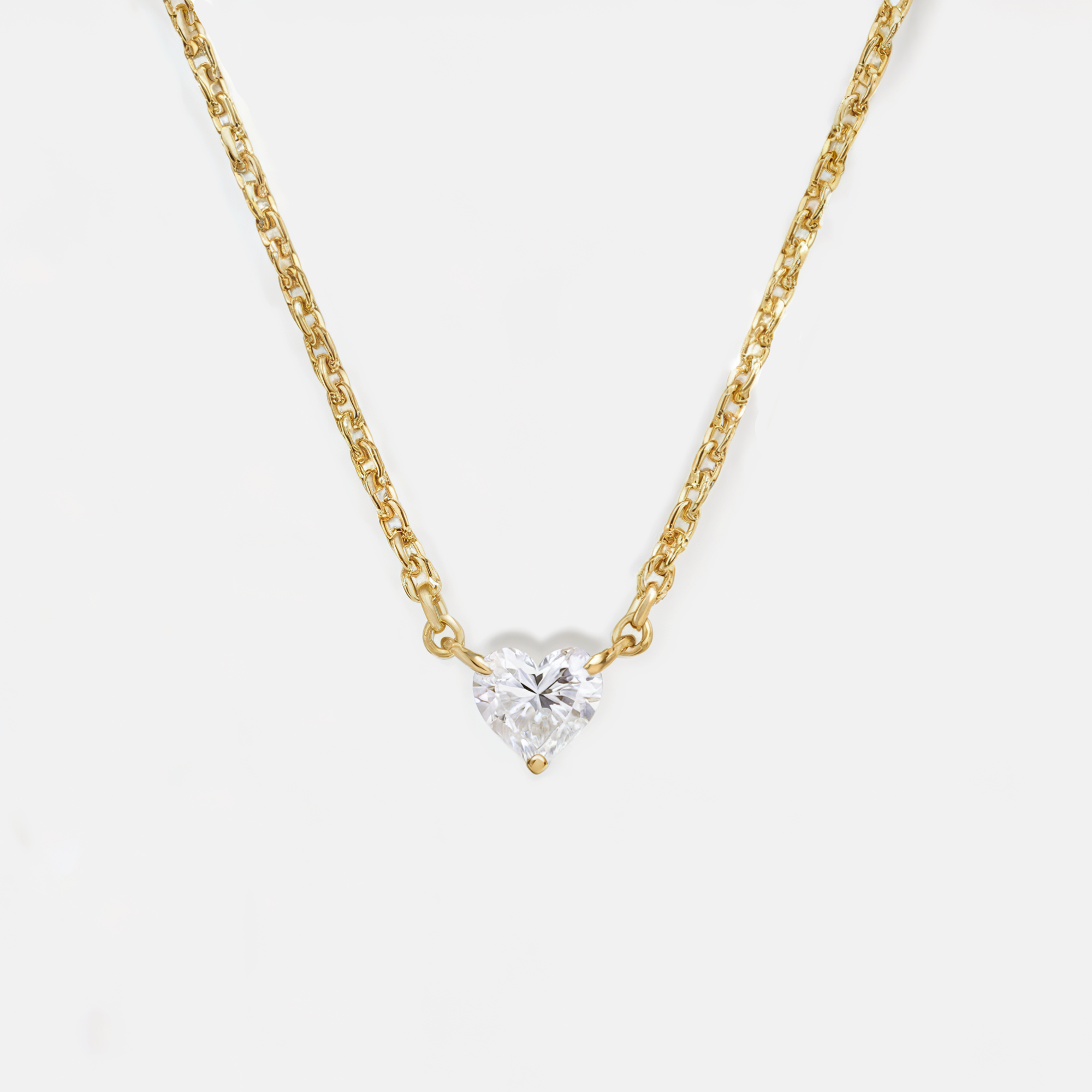 Mini Collier avec Pendentif Coeur