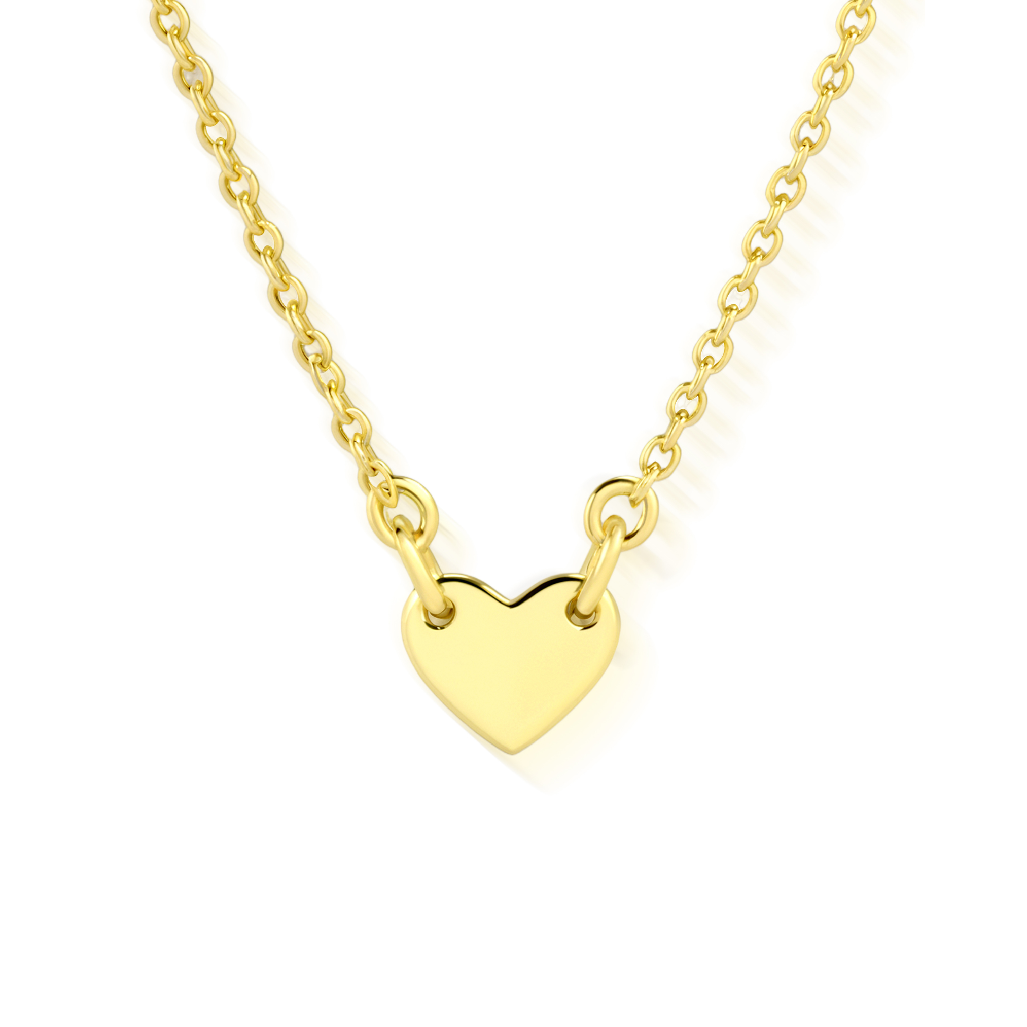 Petite Collier Coeur Or