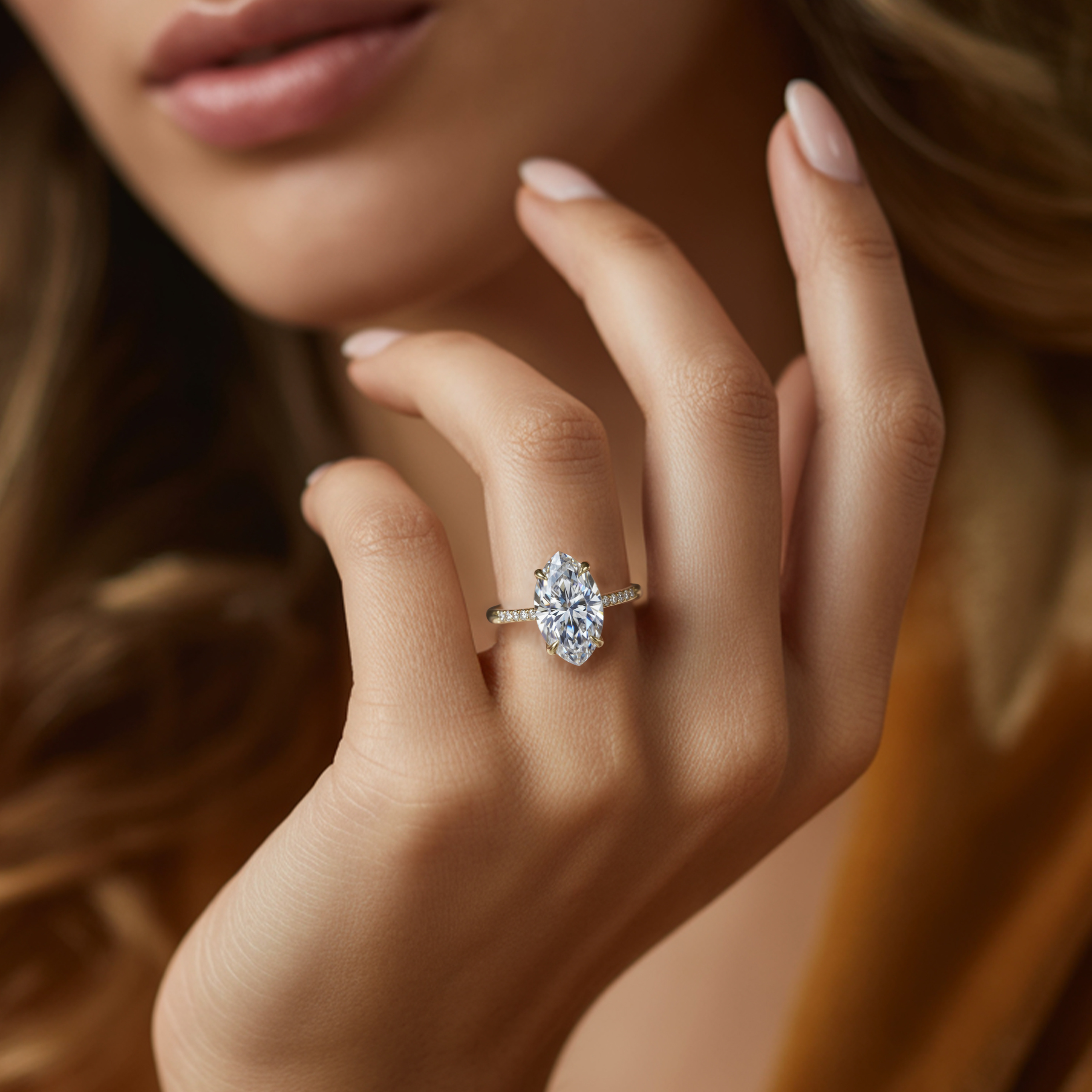 The Opaline - Marquise Cut