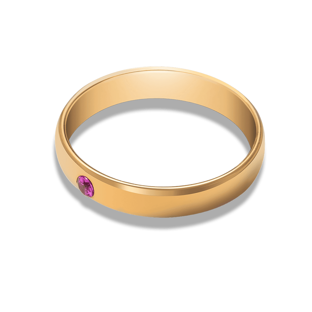 Bague Personnalisée Empilable avec Noms et Pierres de Naissance Familiales - Acier Inoxydable