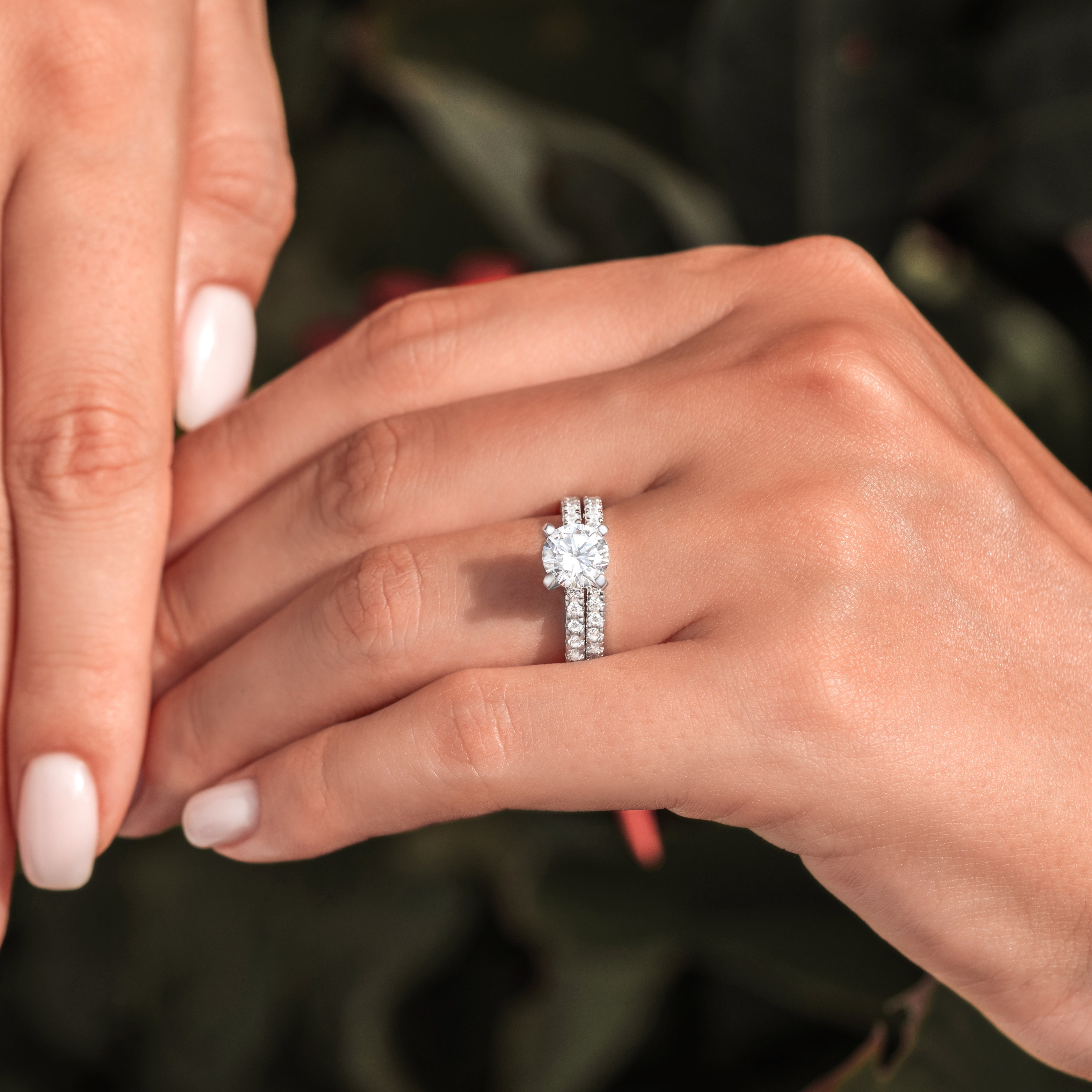 The Angel - Rose - Moissanite