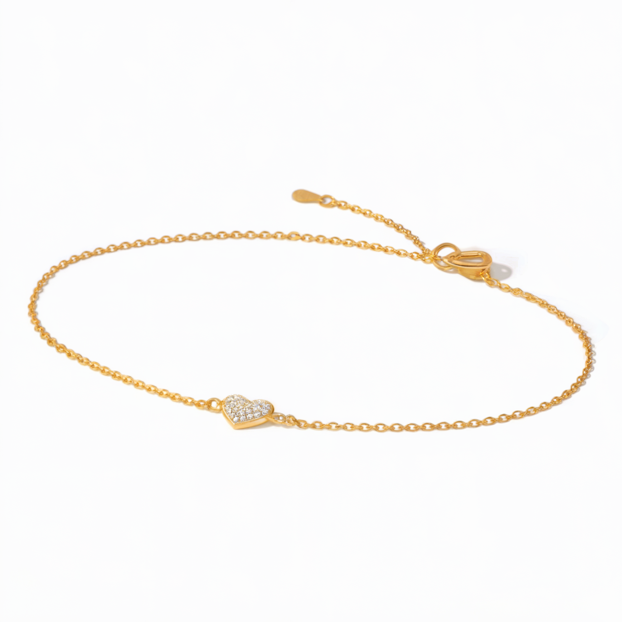To My Beautiful Mom | Diamond Heart Bracelet | From Daughter
