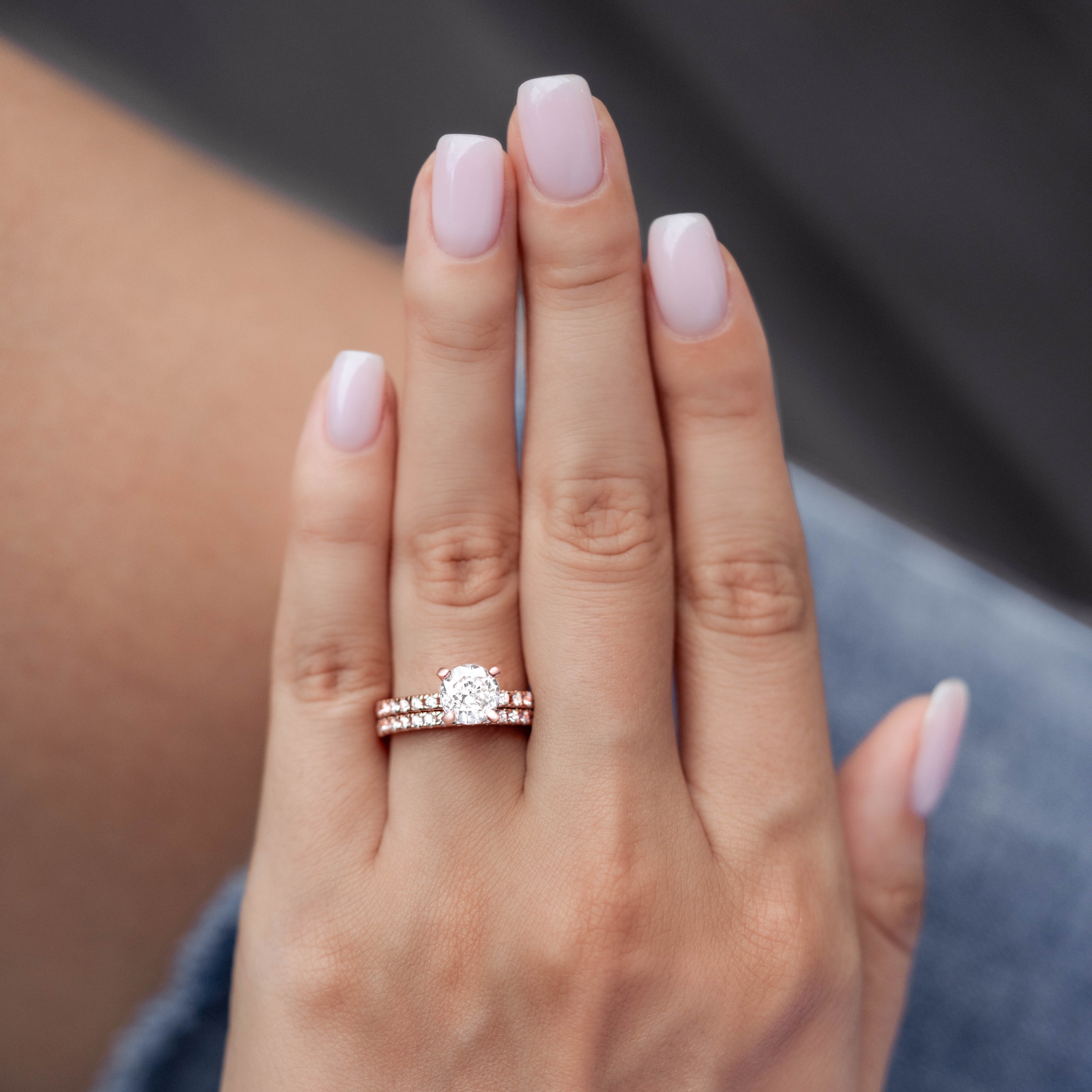 The Angel - Rose - Moissanite