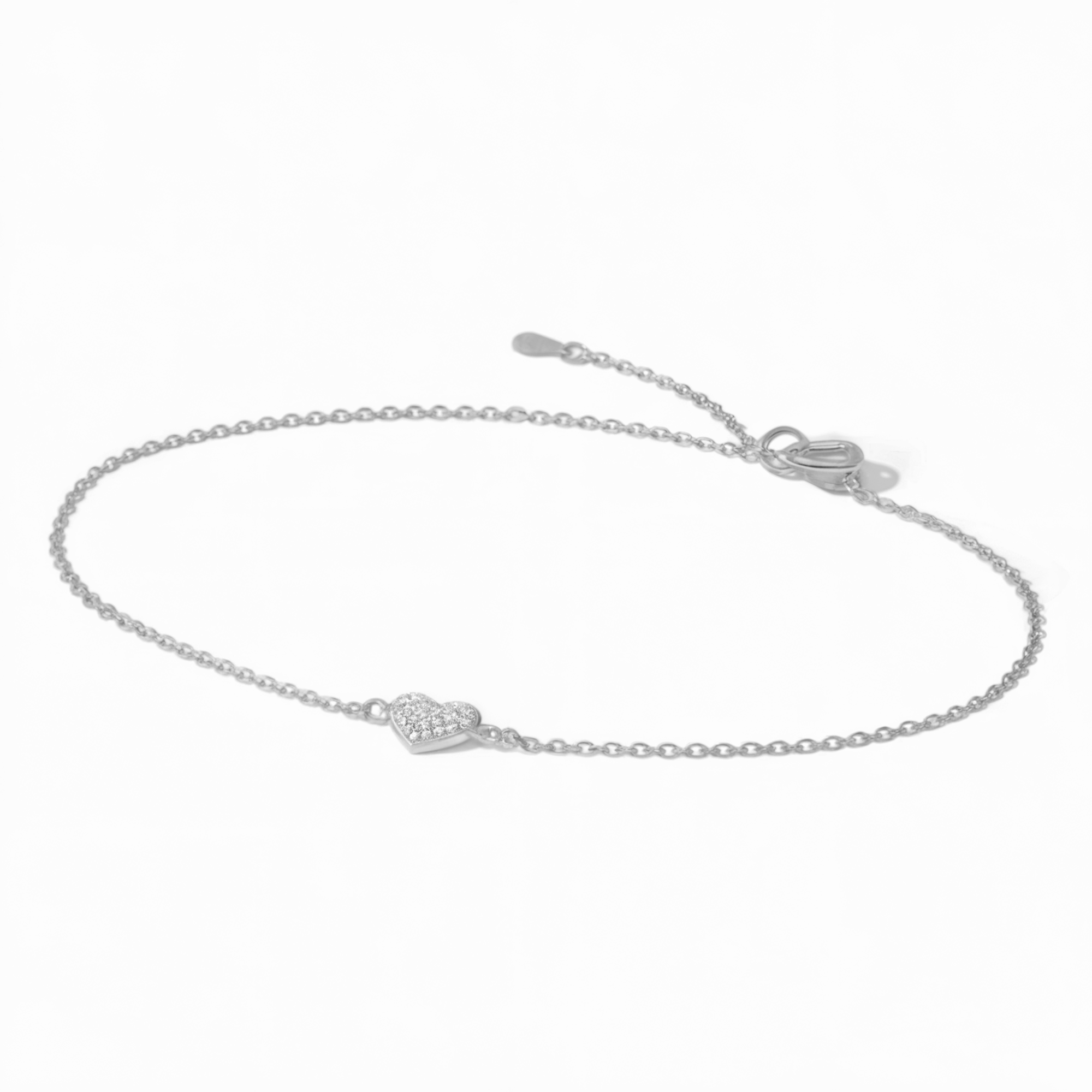 To My Beautiful Mom | Diamond Heart Bracelet | From Daughter
