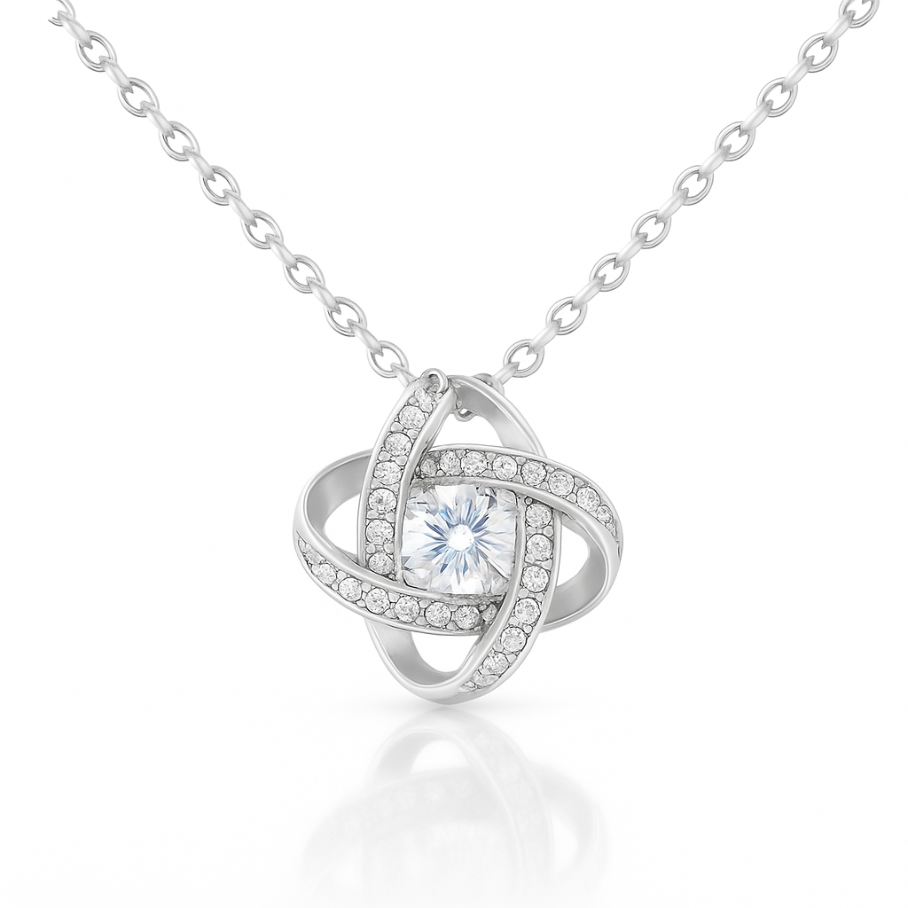 Collier Nœud d'Amour | Argent Sterling S925