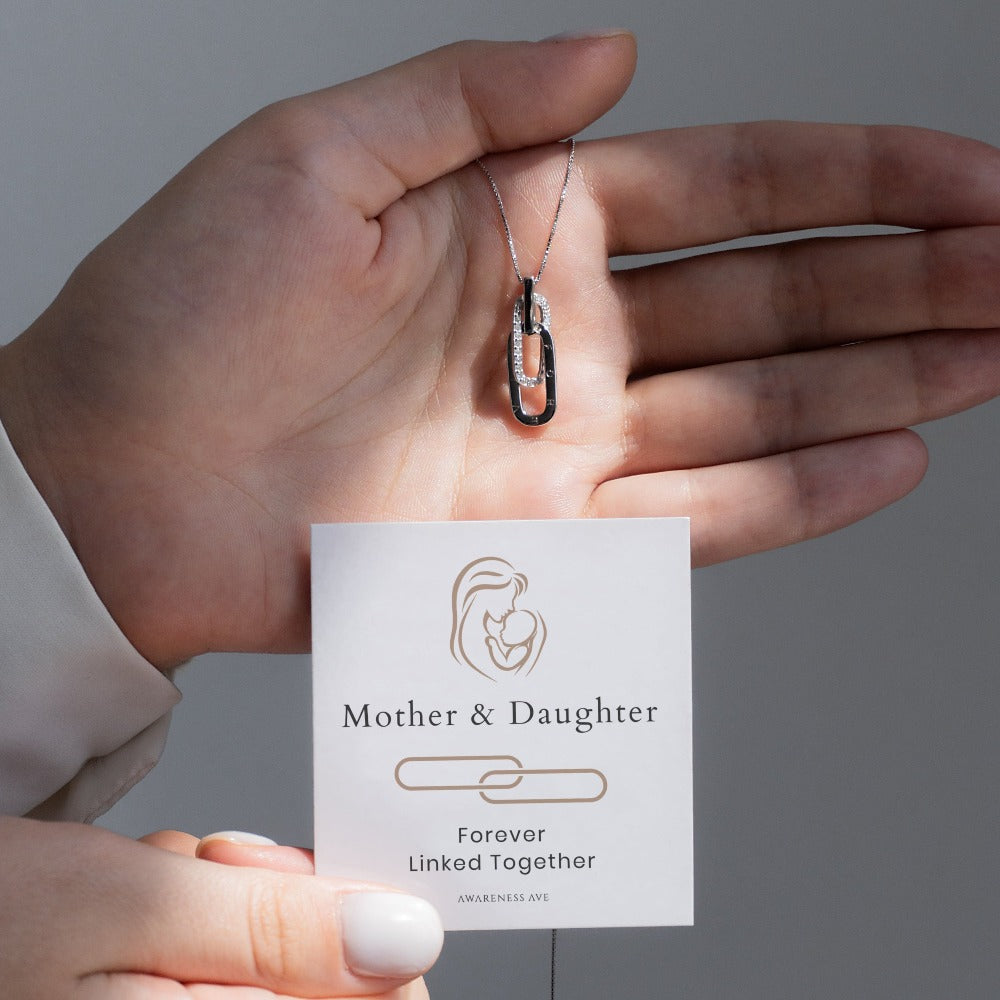 Mère & Fille | Liées Pour Toujours | Collier S925