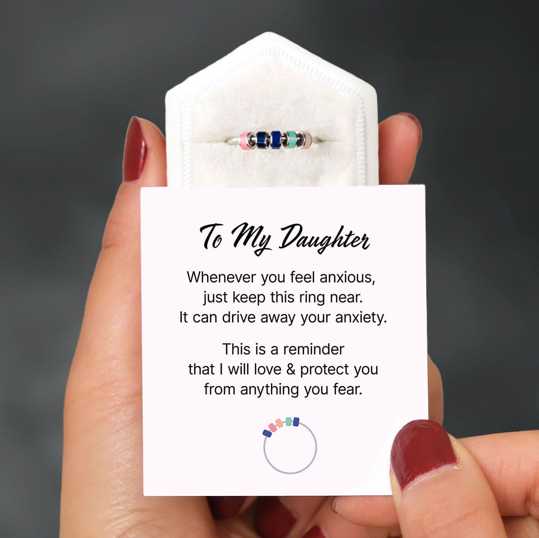 Bague anti-stress en émail