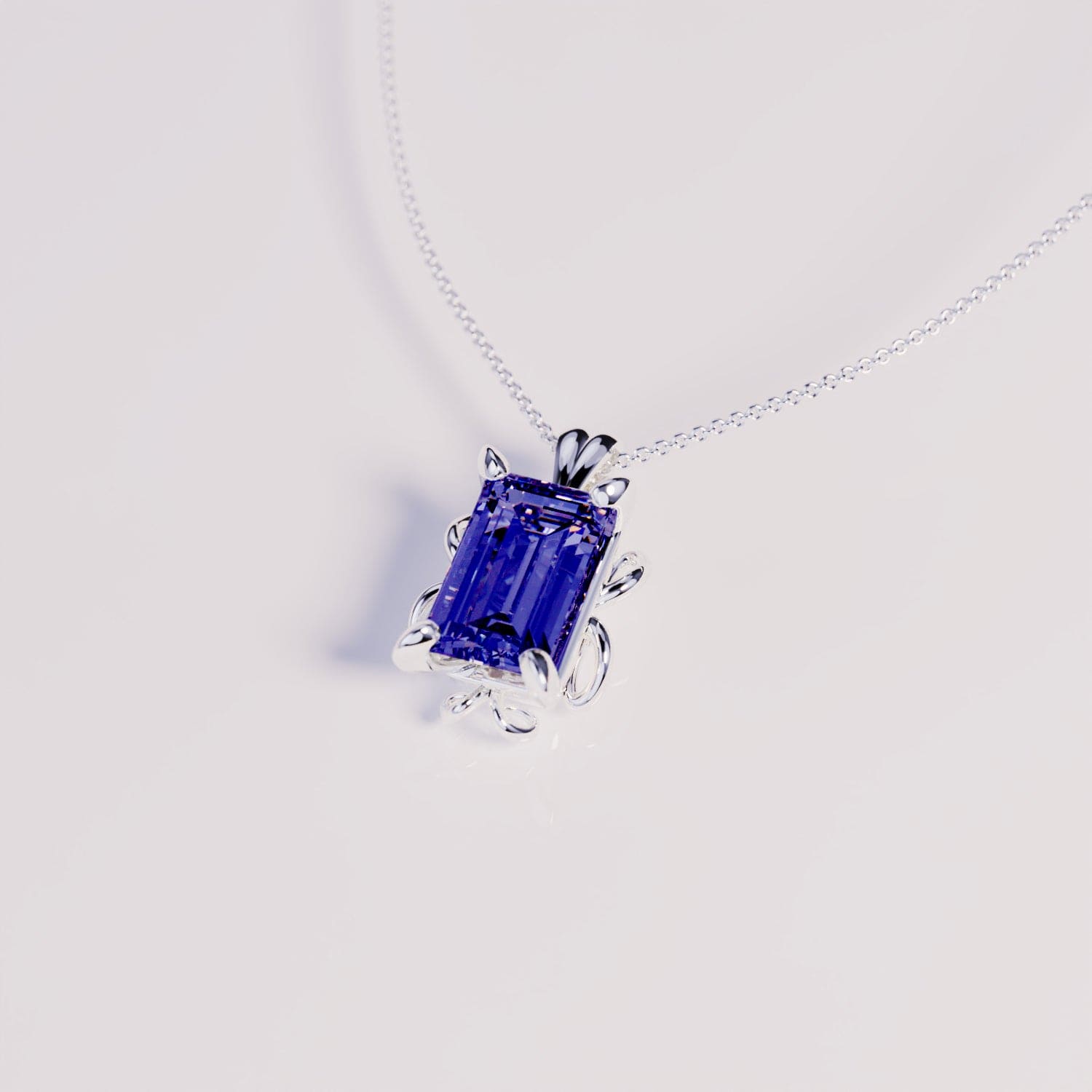 Collier Tanzanite Décembre - Argent Sterling S925
