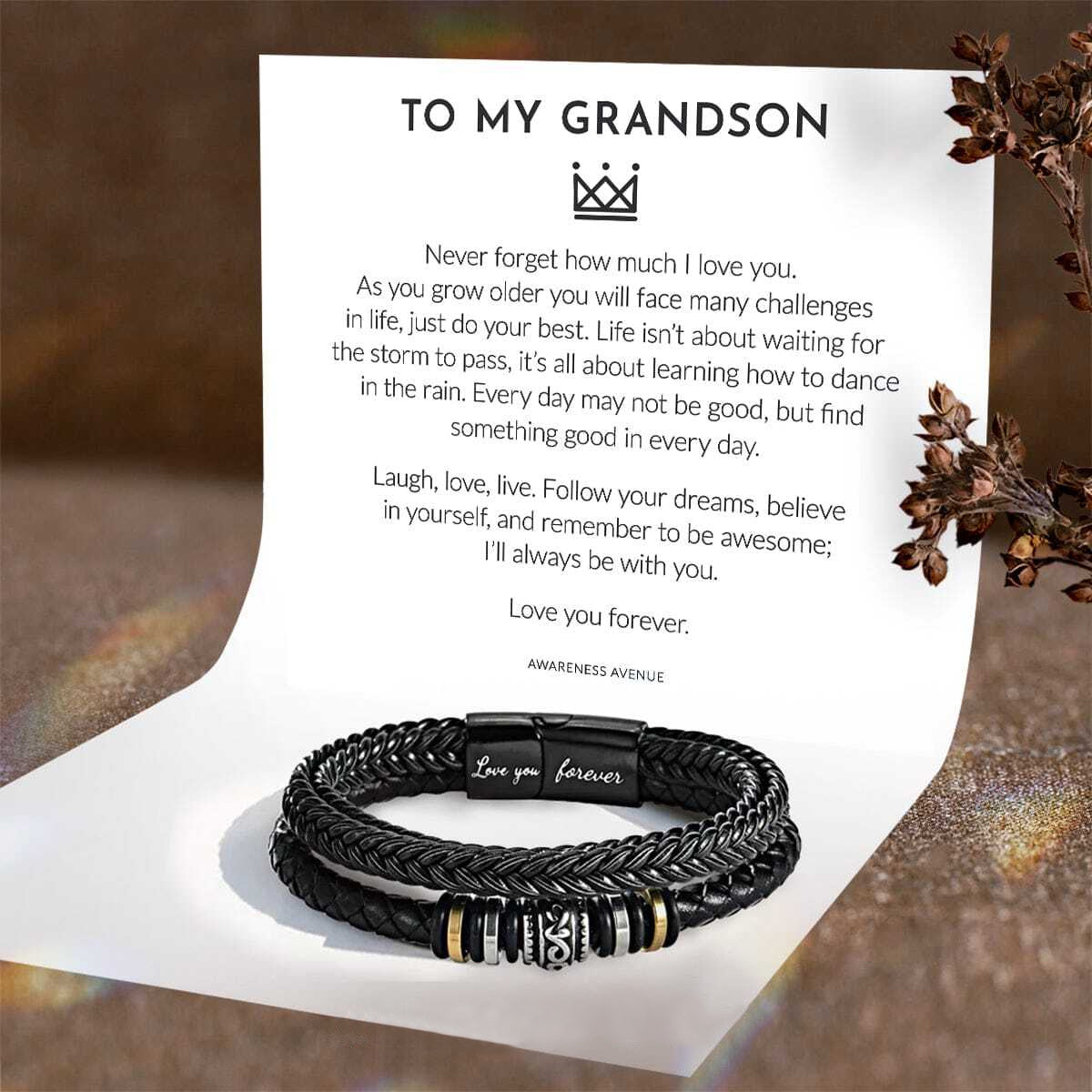 'Love You Forever' Men's Jewelry Gift Set