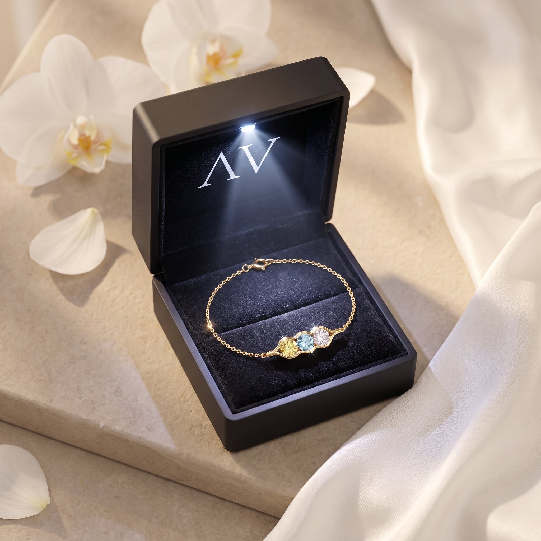 YLQ4449-bracelet - Premium LED Gift Box Presentation