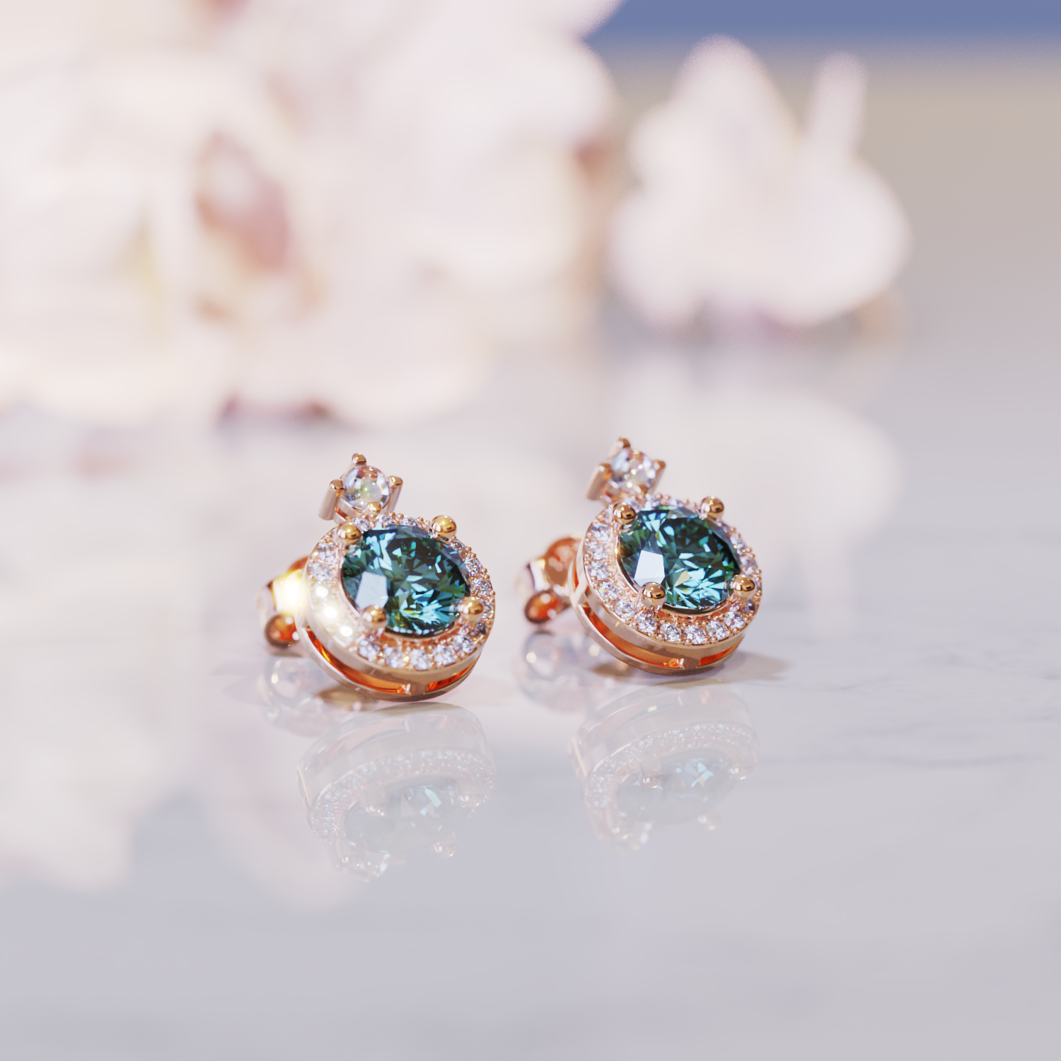 The Zen Alexandrite Earrings