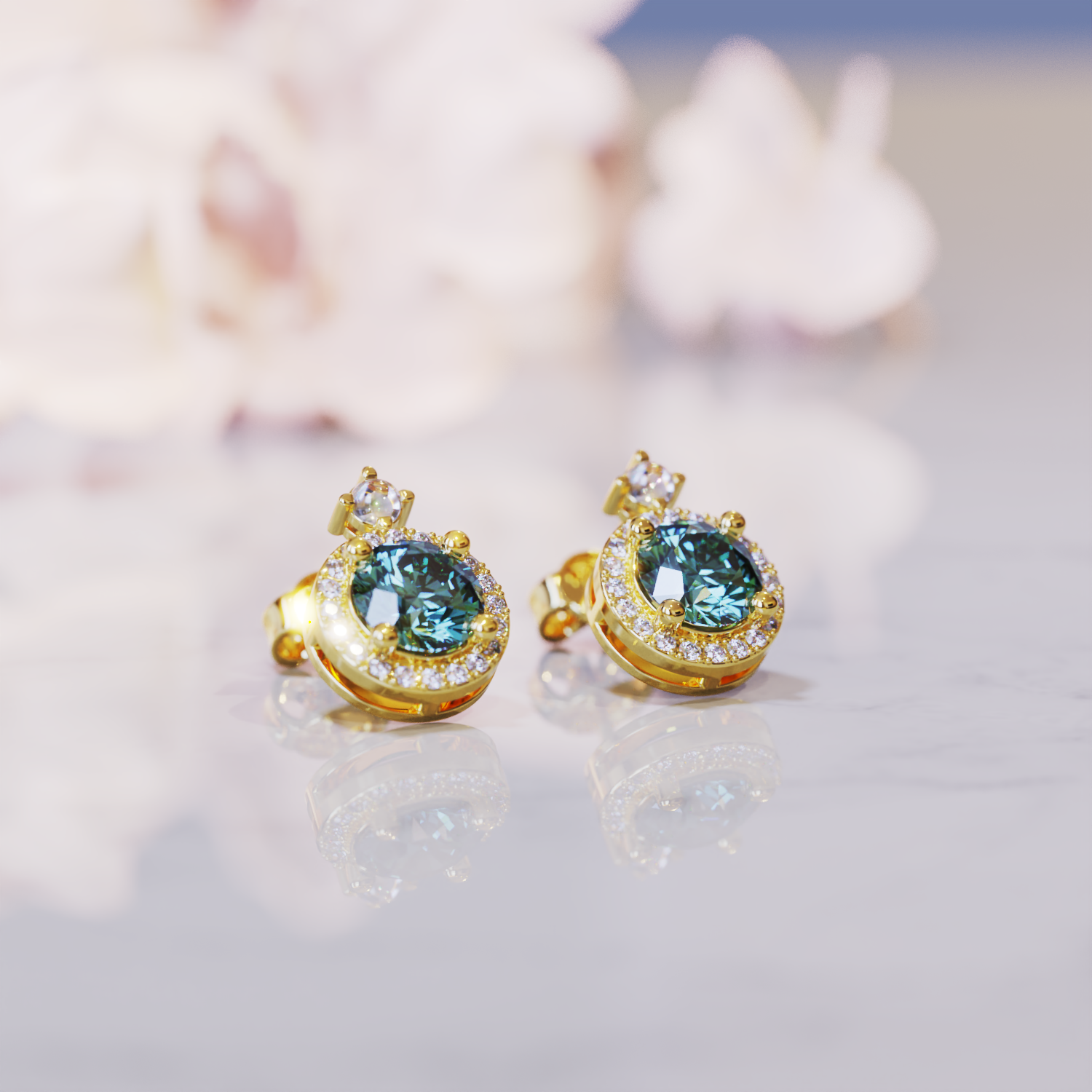 The Zen Alexandrite Earrings
