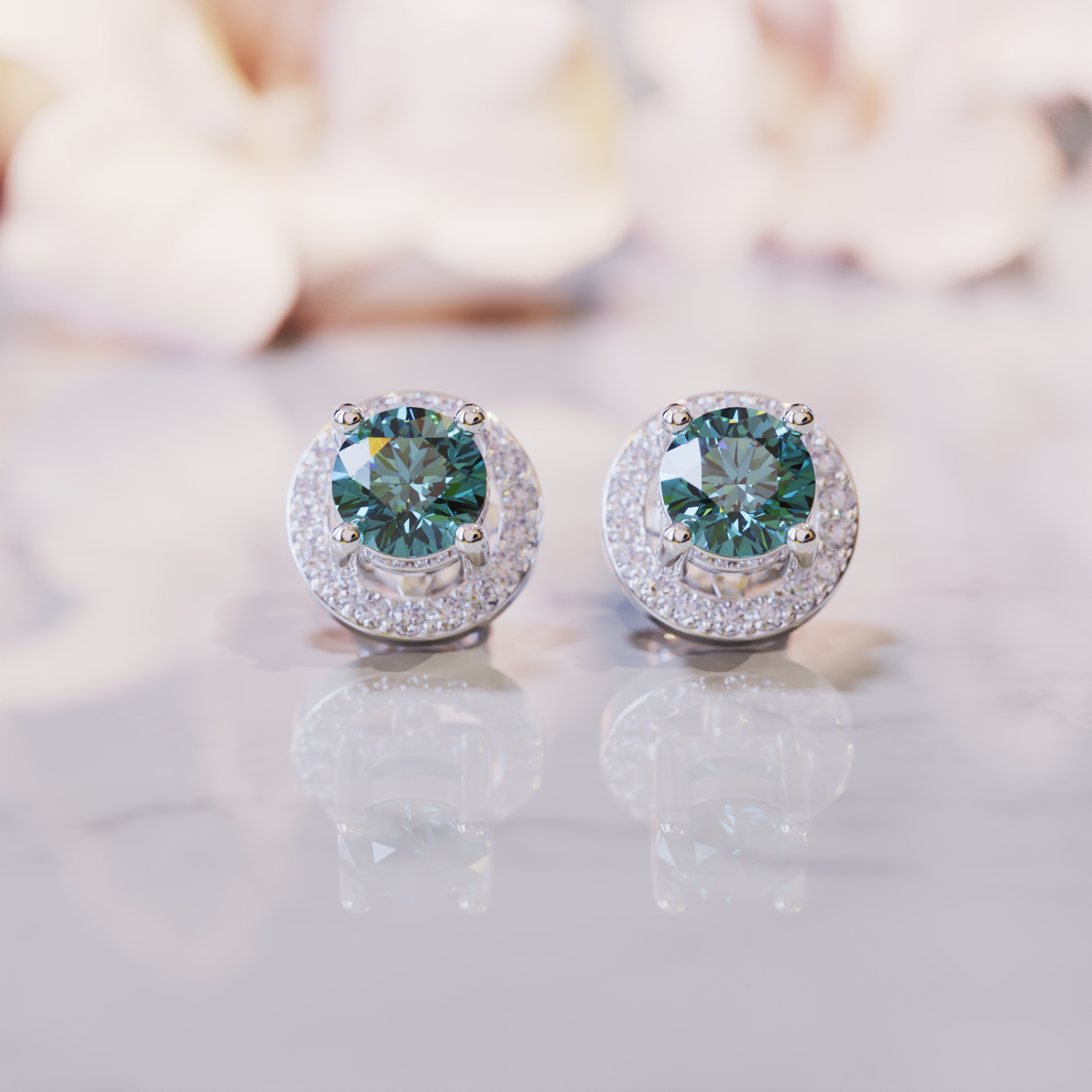 Les Boucles d'Oreilles Kelly Alexandrite