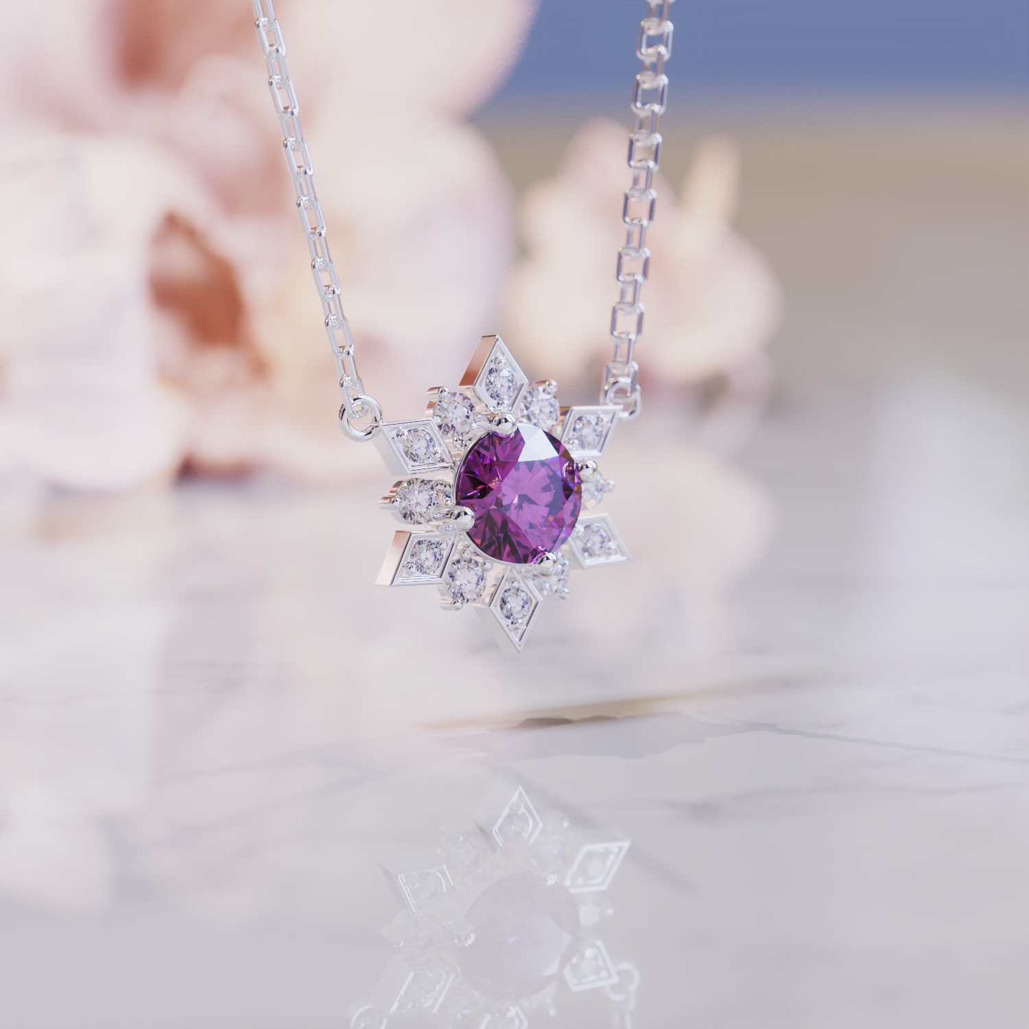 The Briana Alexandrite Necklace
