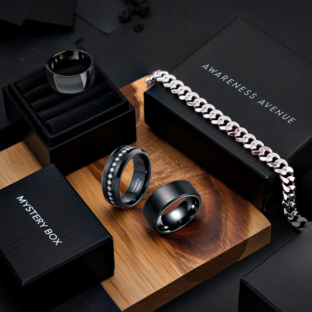 Coffret Mystère Homme - Ensemble de 3 Bijoux