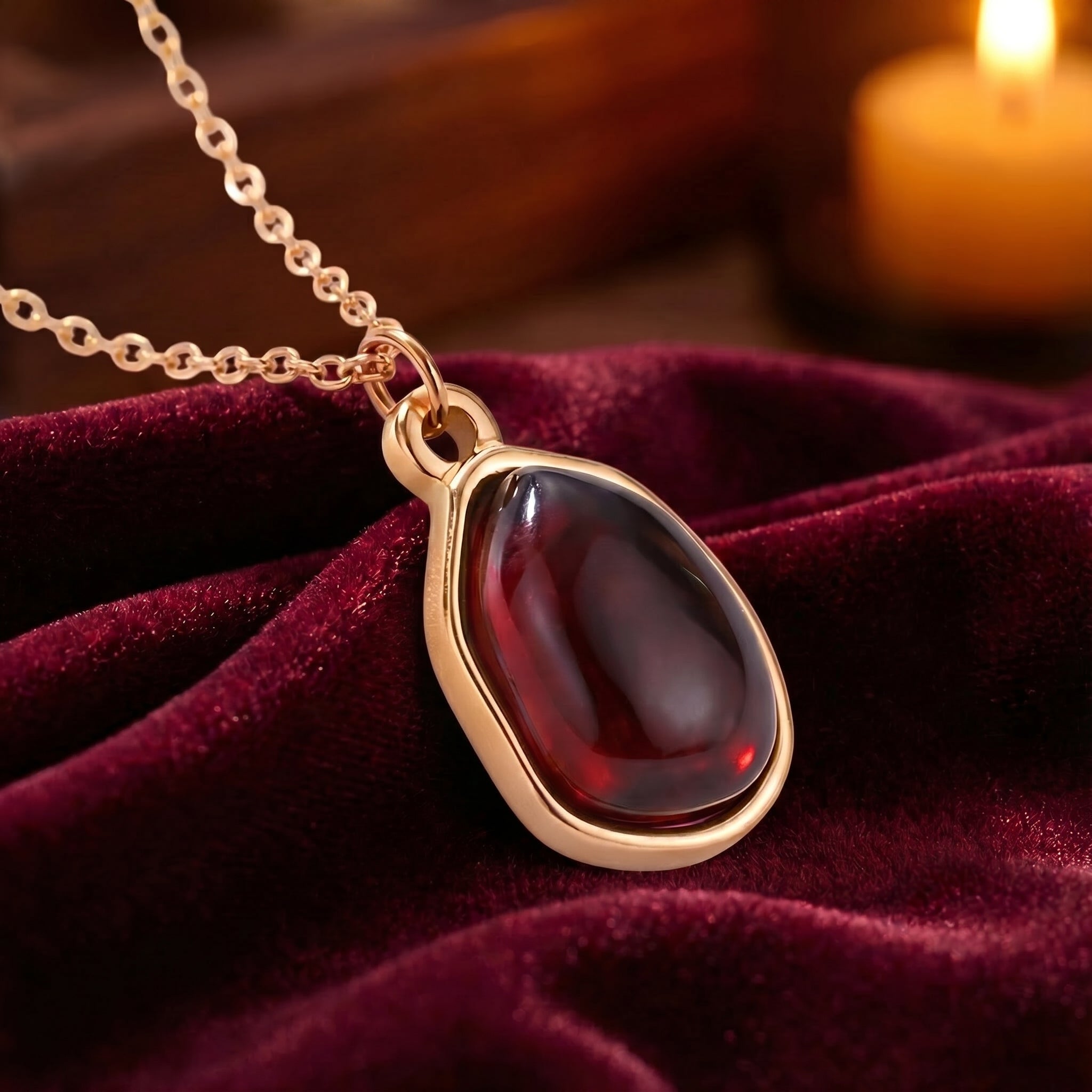the-melisande-teardrop-18k-gold-vermeil in rose gold finish