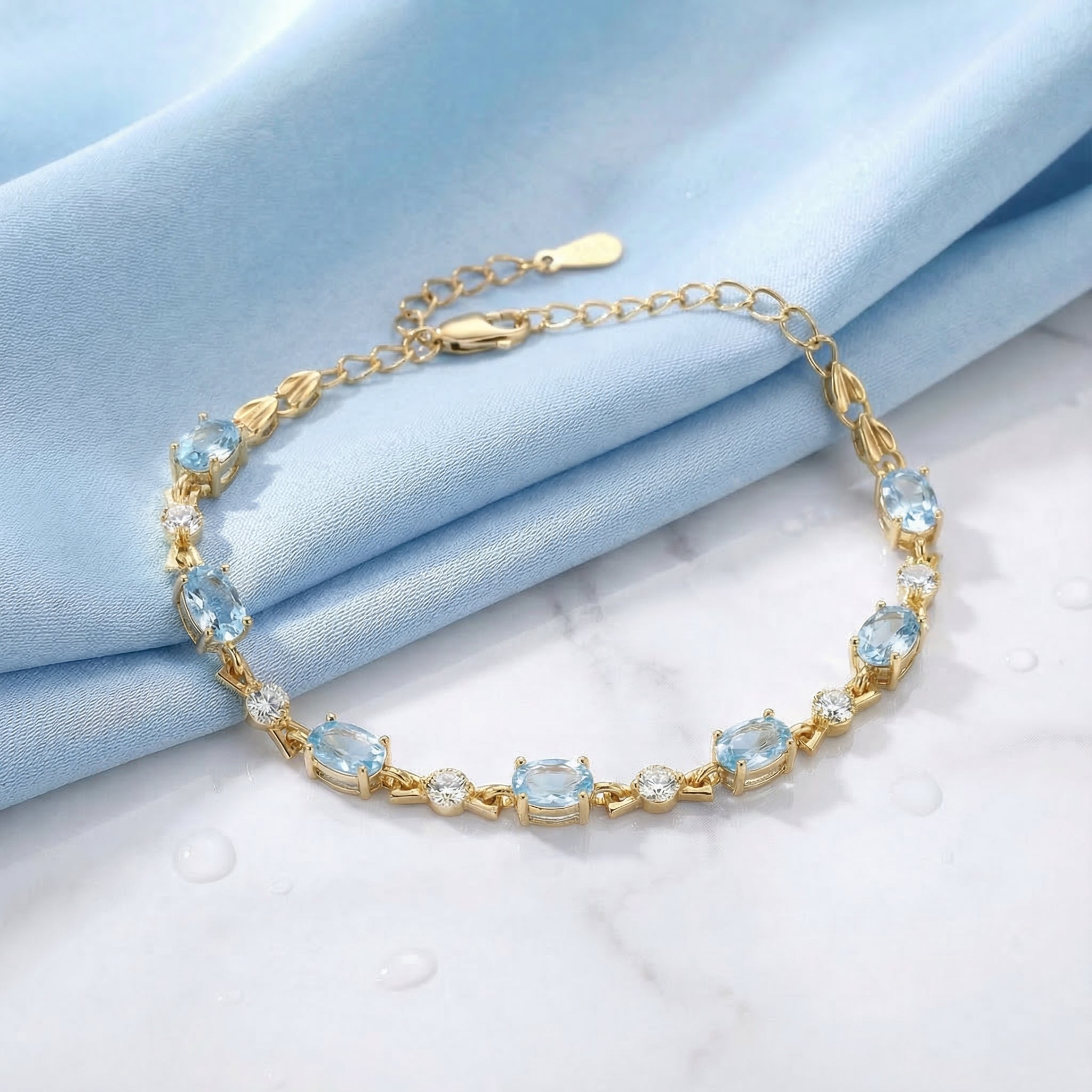 the-melodia-station-bracelet-s925-sterling-silver in gold finish