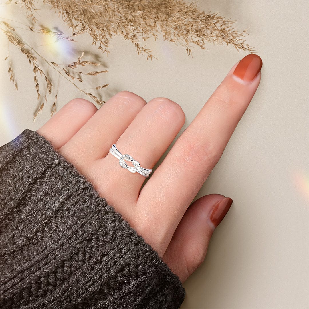 To My Love | Infinity Love Knot | S925 Promise Ring