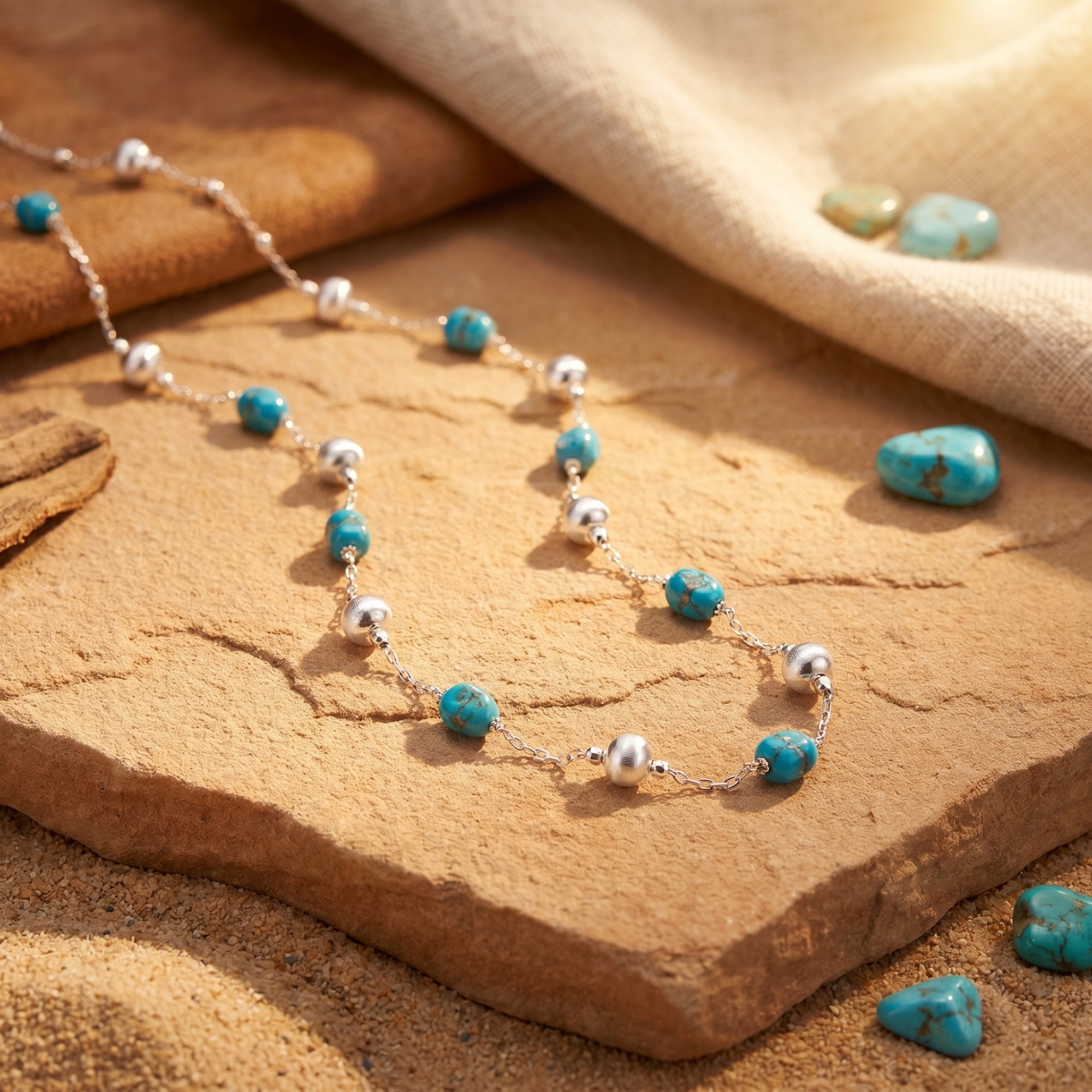The Pueblo Turquoise Necklace