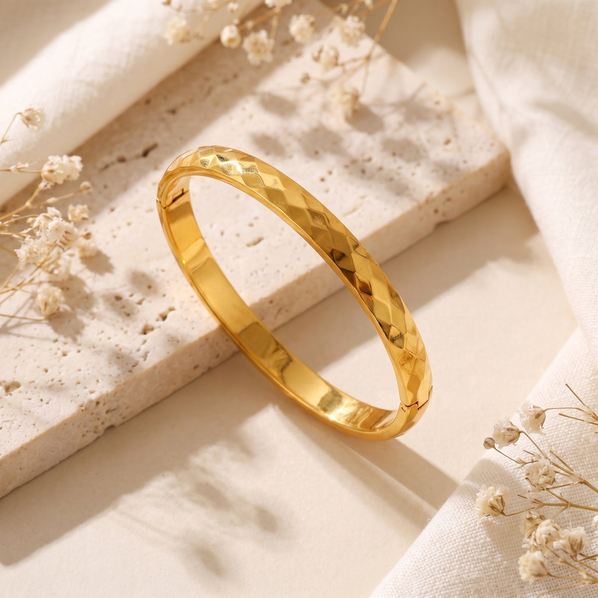 The Faceted Geo Bracelet