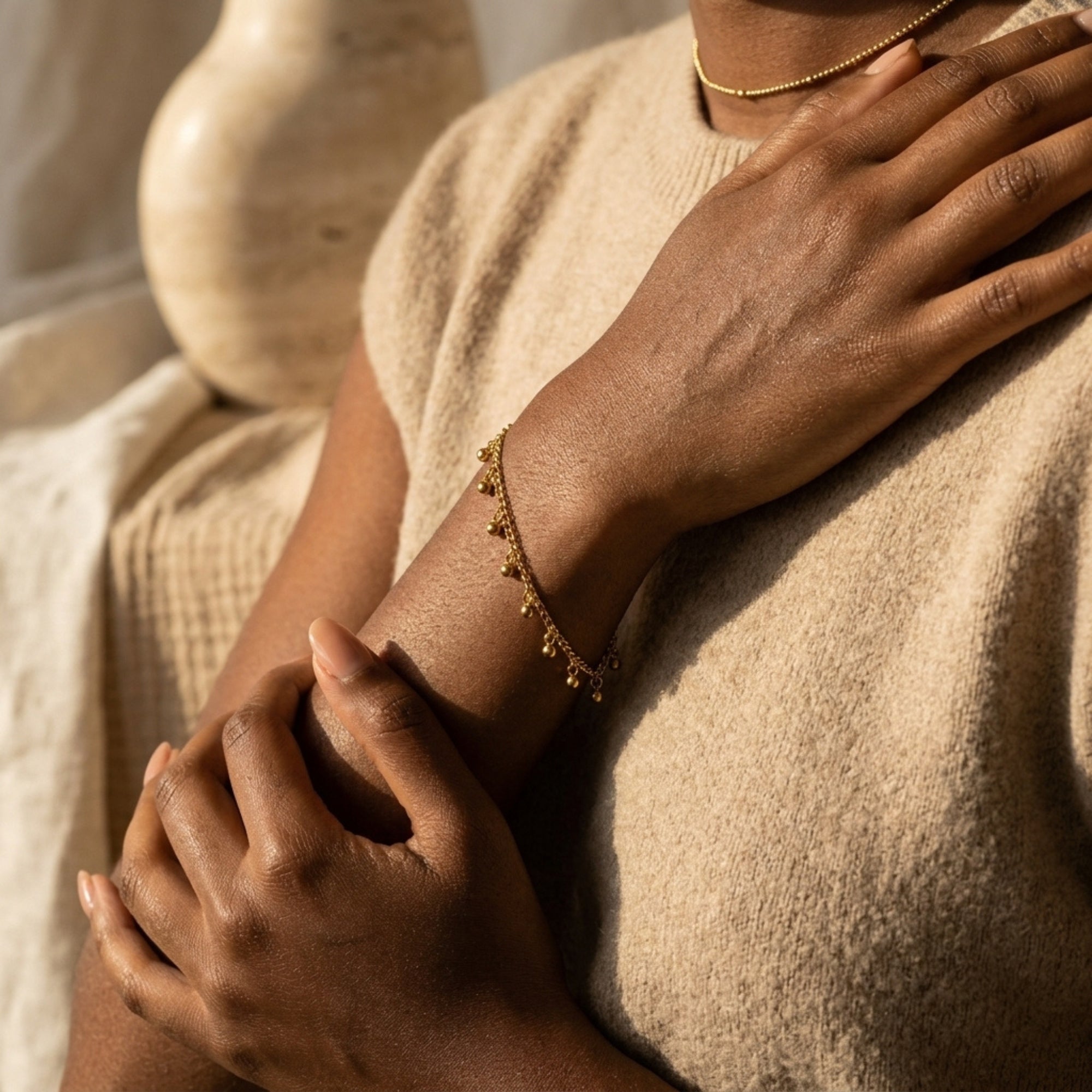 The Seraphina Droplet Bracelet