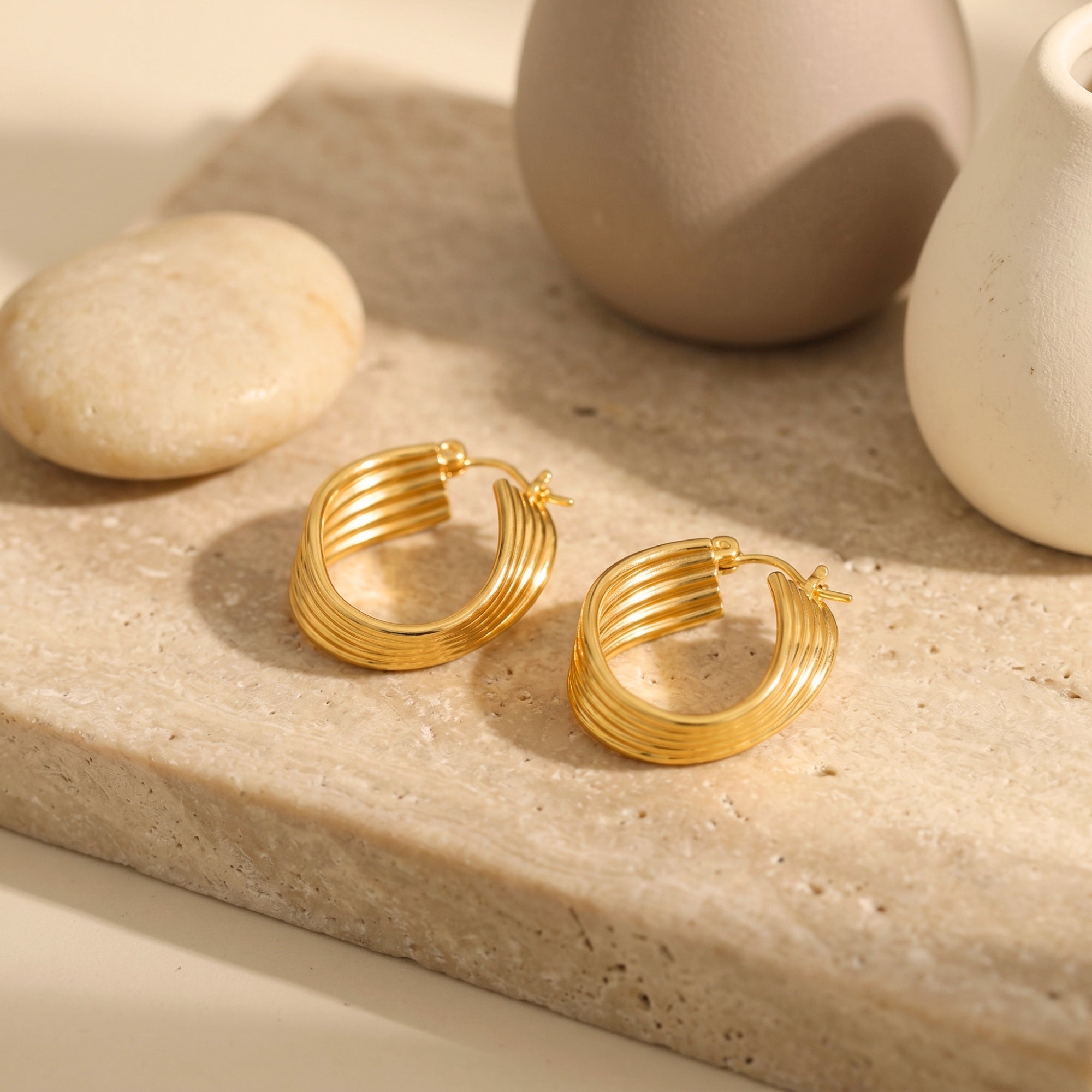 The Isolina Hoop Earrings