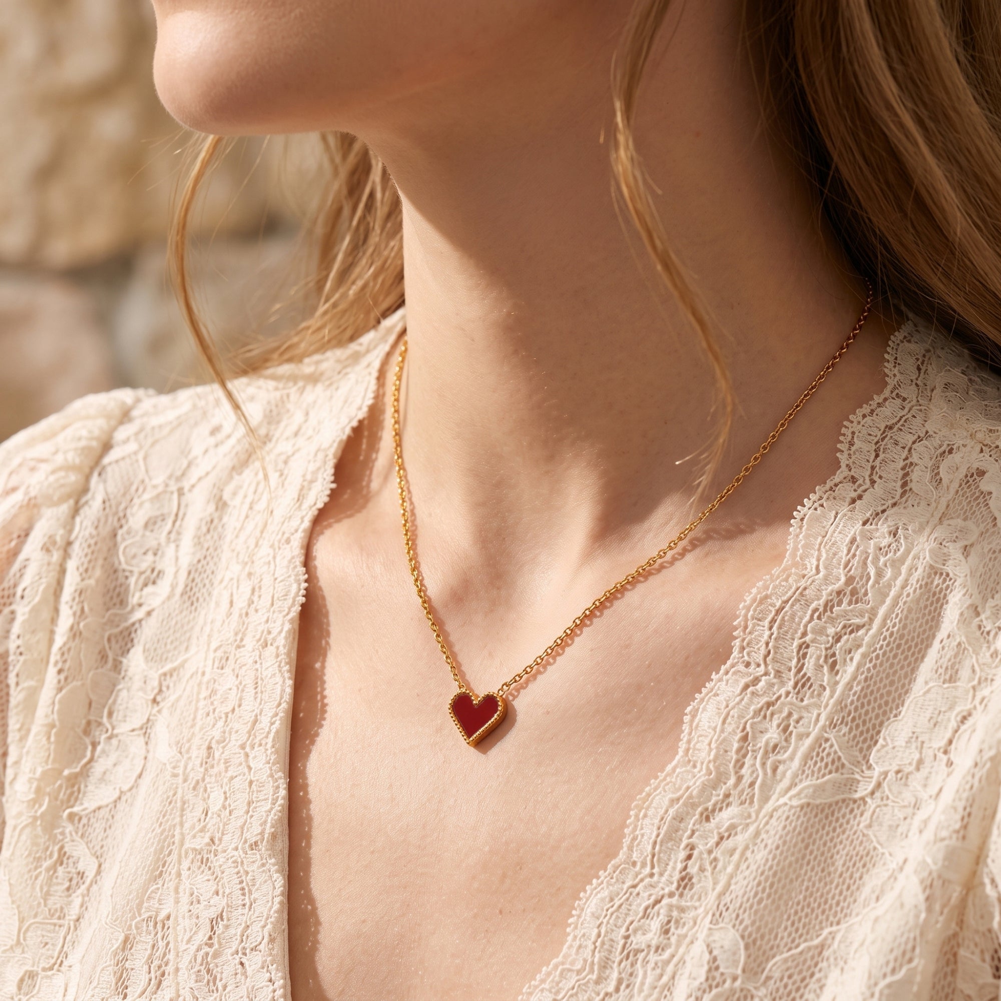The Lylia Heart Necklace