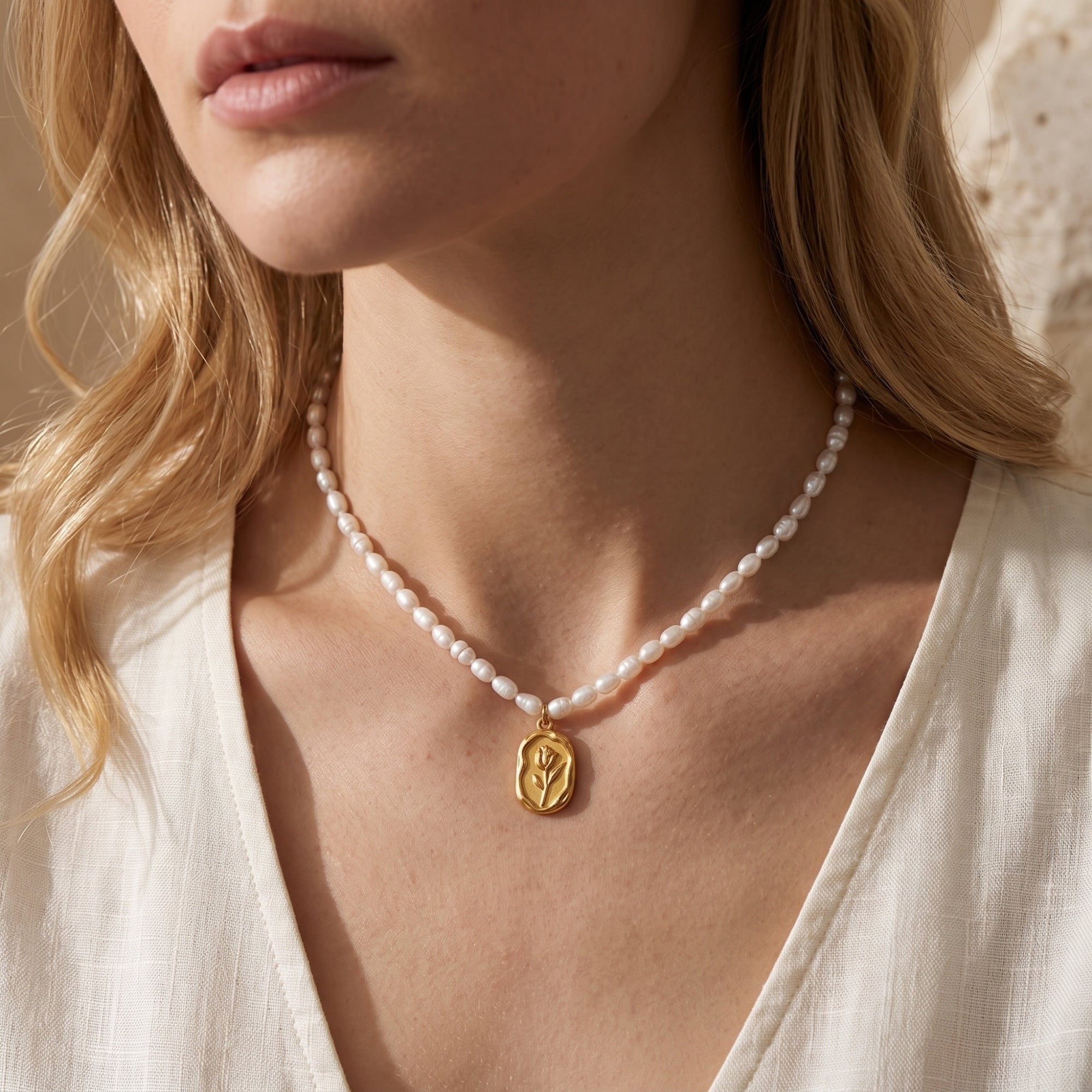 The Rosalinde Pearl Necklace