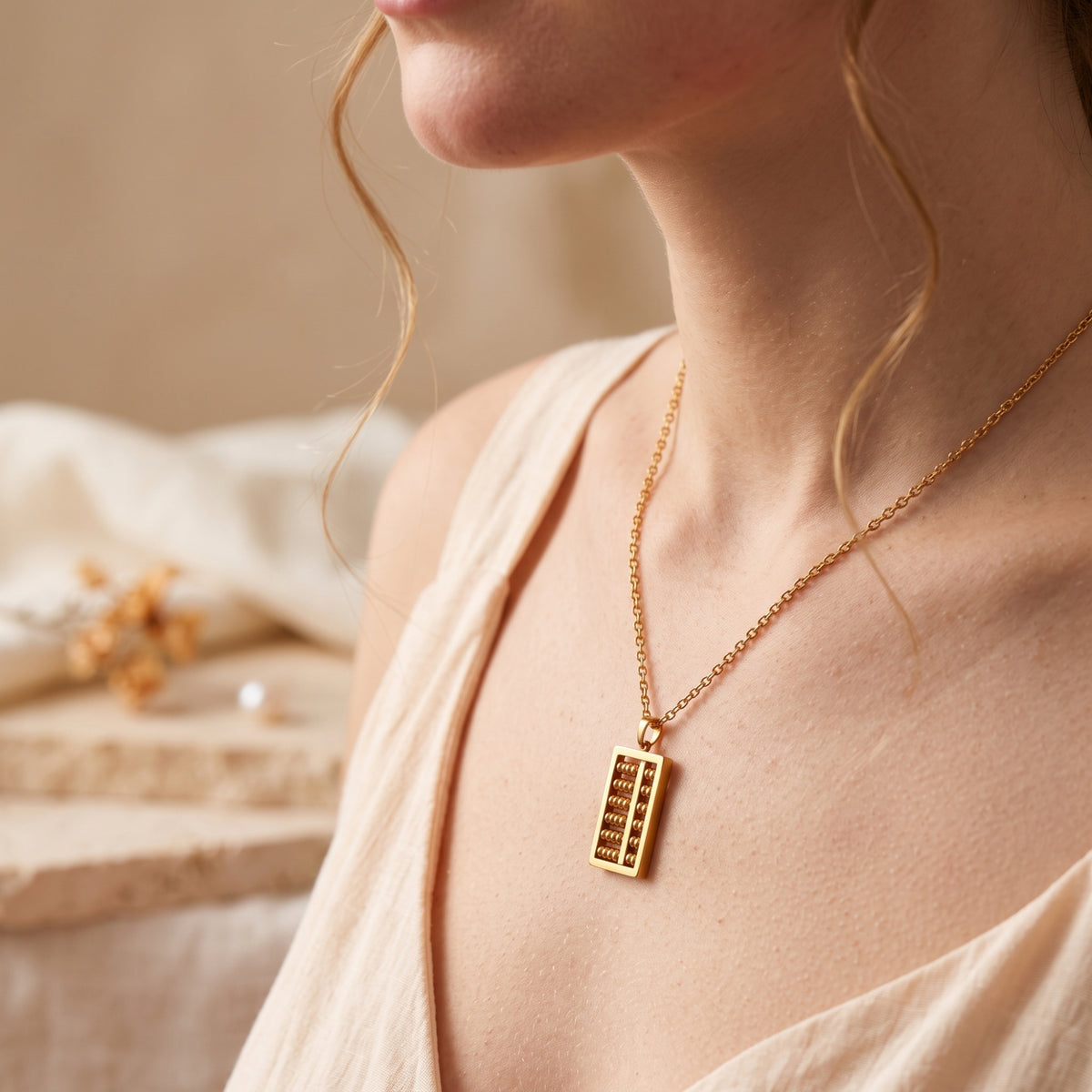 The Heritage Abacus Necklace