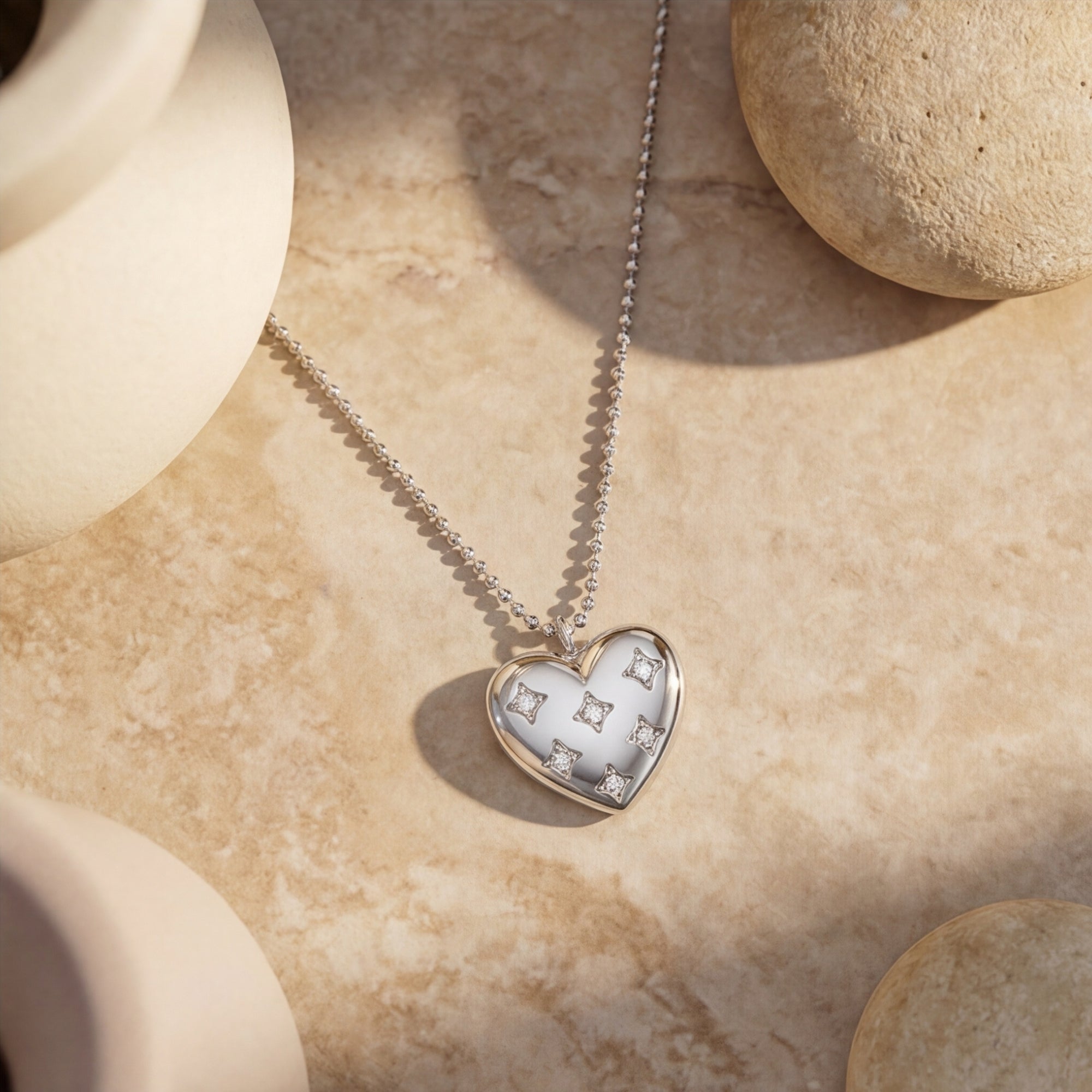 The Cherished Heart Locket Necklace