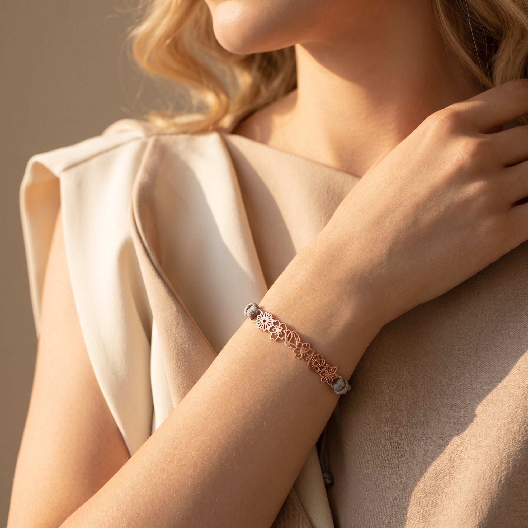 Das Blütenstrauß-Armband