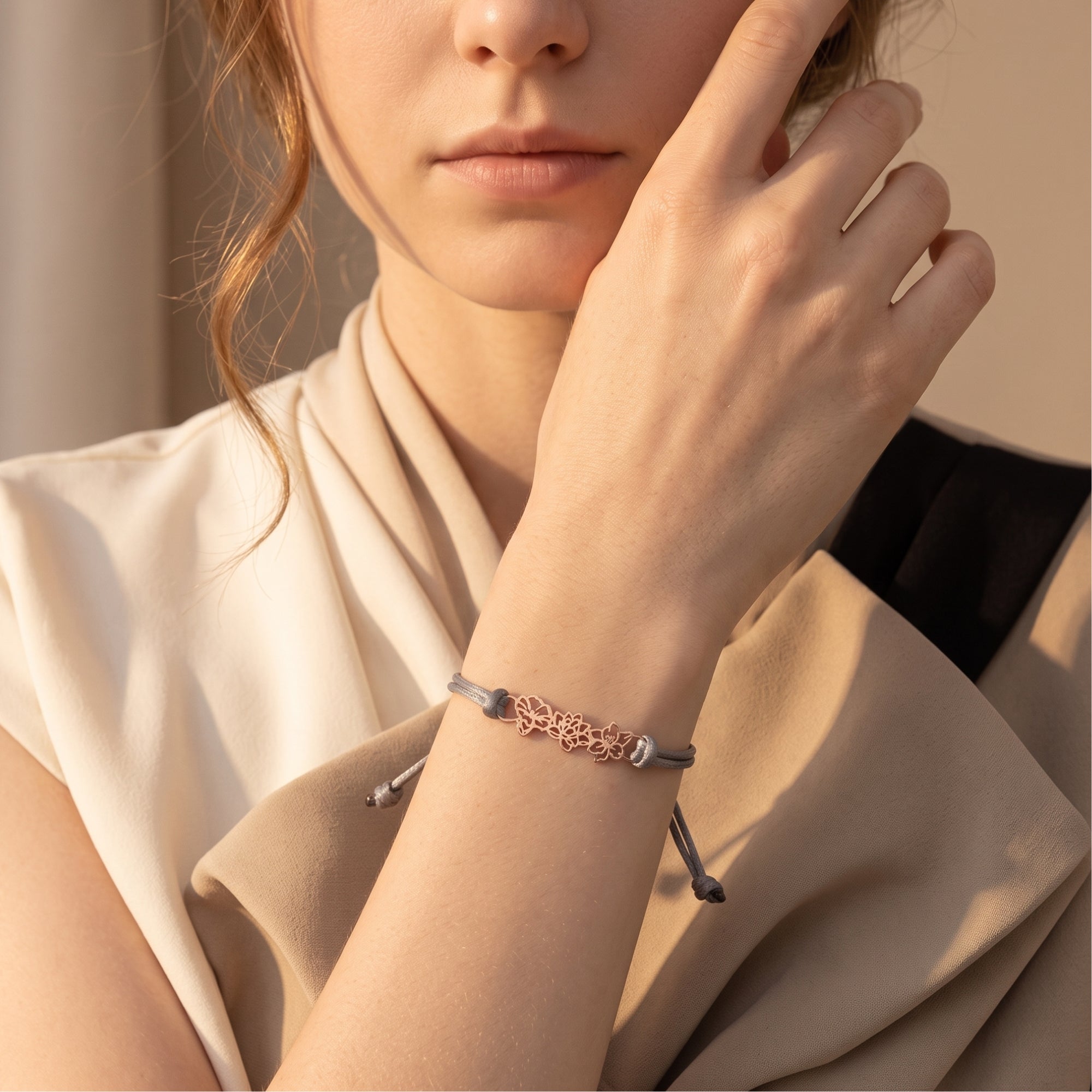 Das Blütenstrauß-Armband