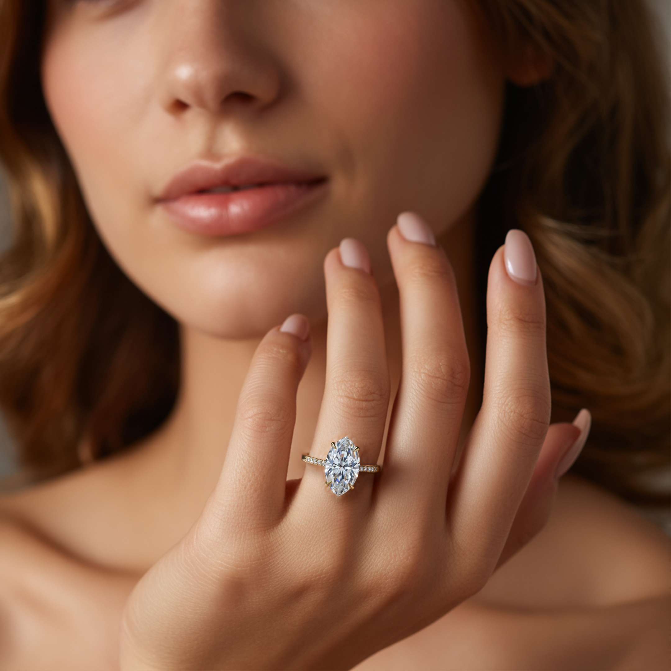 The Opaline - Marquise Cut