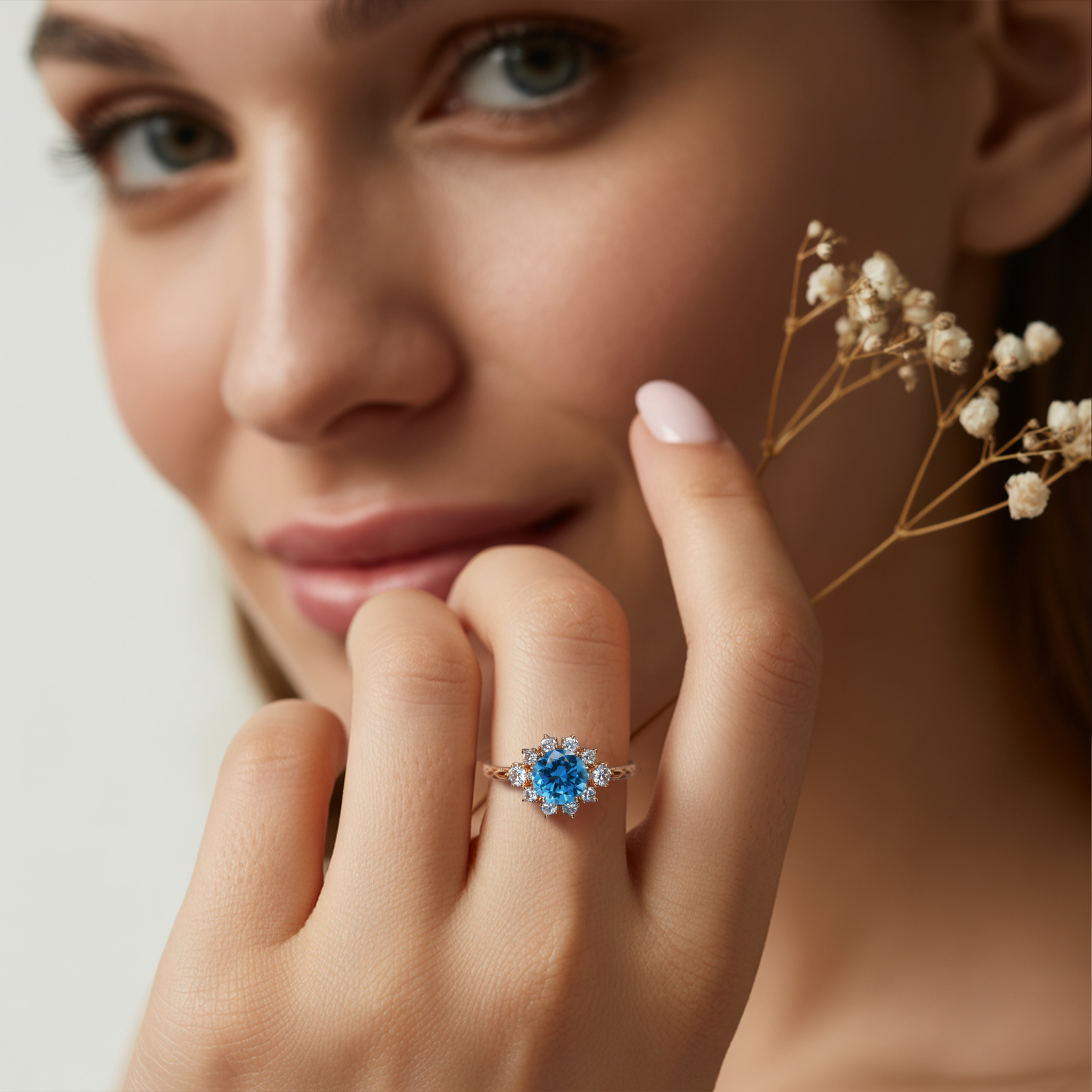 The Bethany - Vintage Moissanite Ring